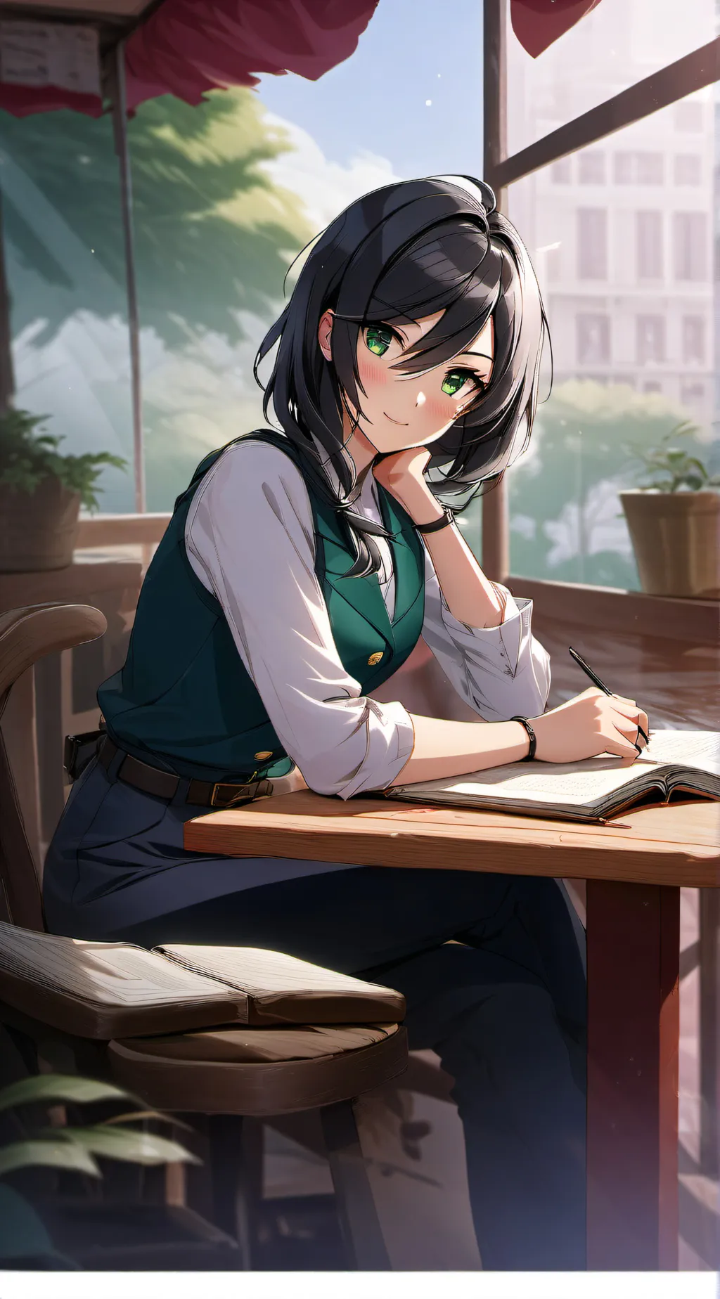 ai character: Marie Lebeau background