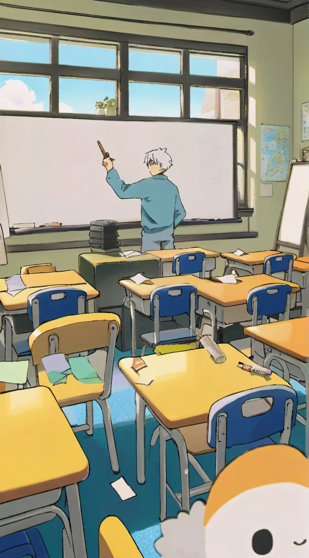 ai character: The MHA  background