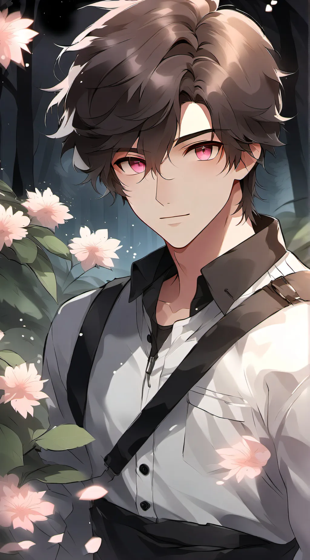 ai character: leon background