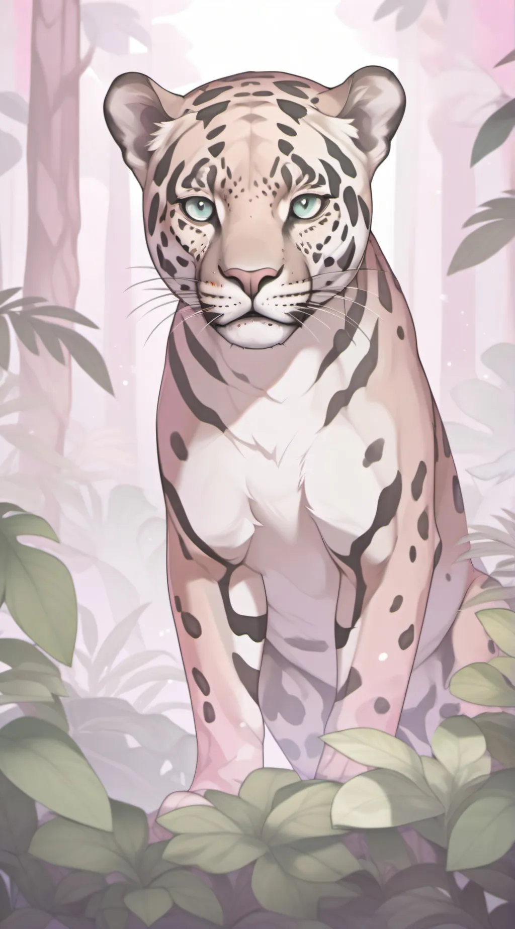 ai character: rose background