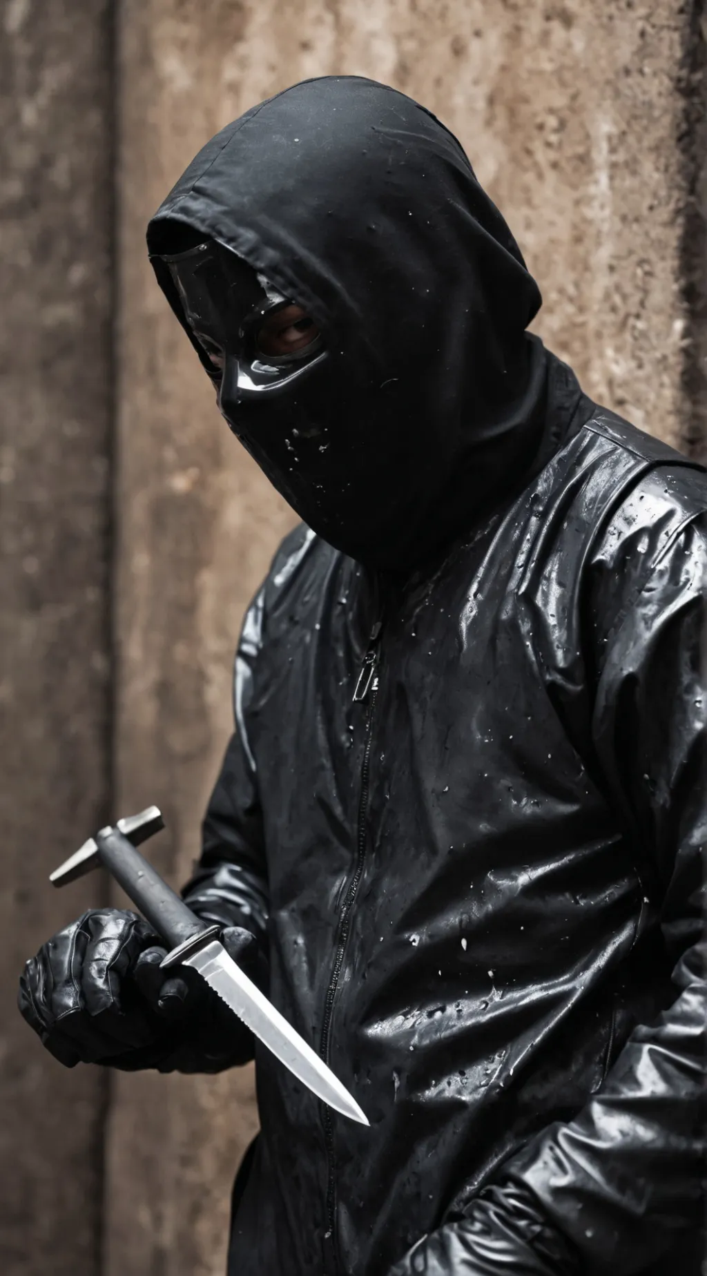 ai character: Window man background