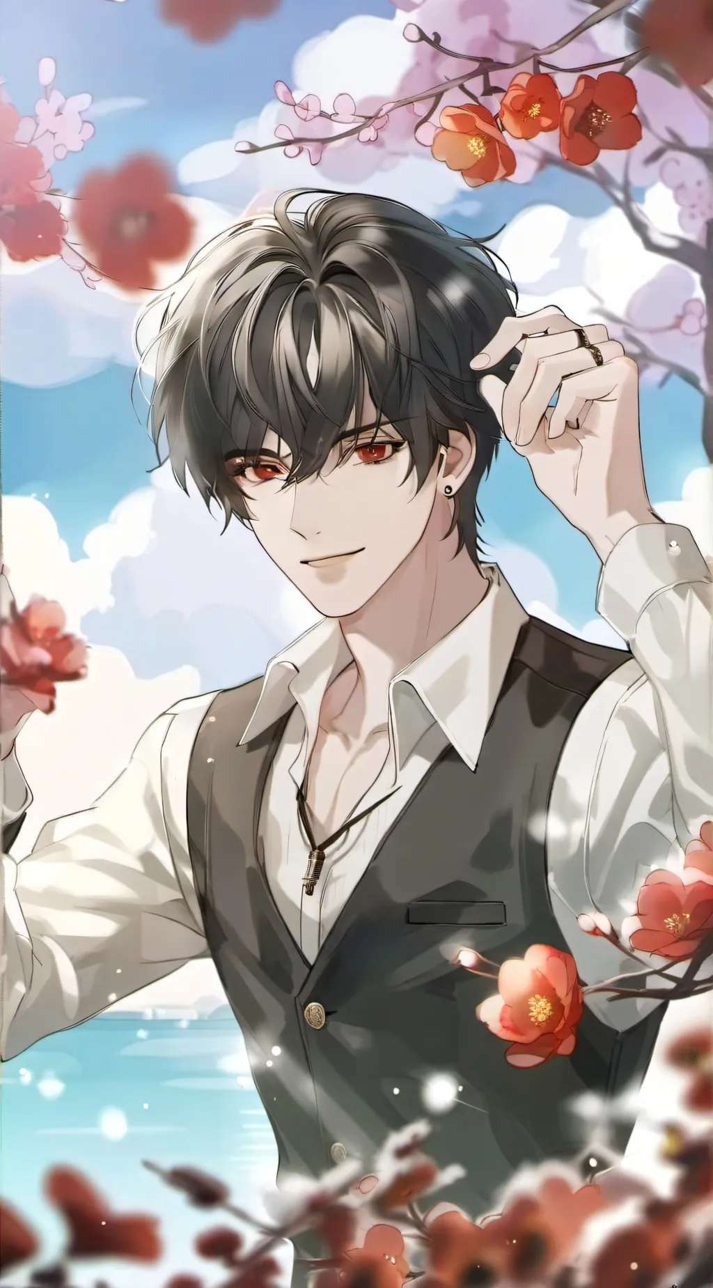 ai character: Lucifer  background