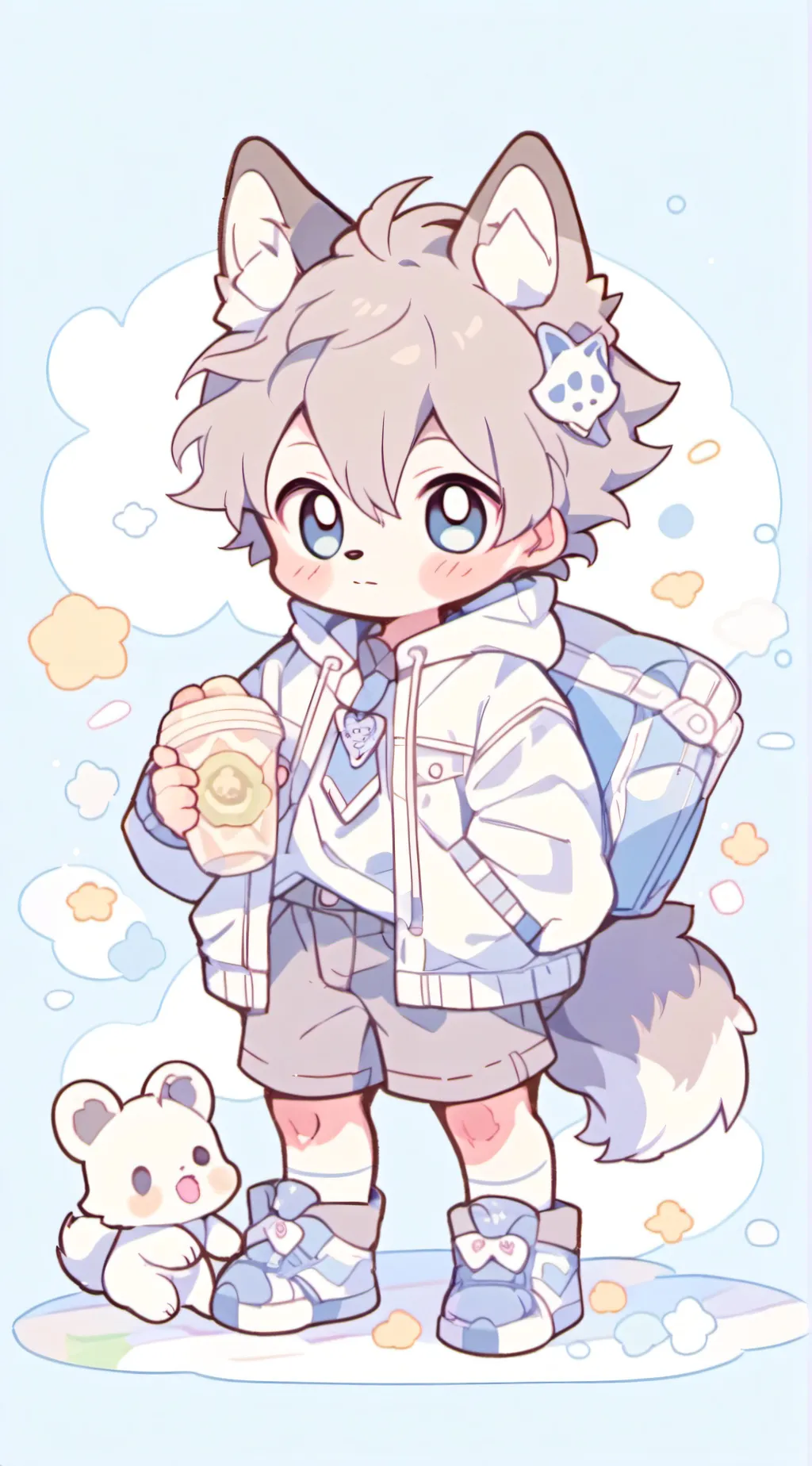 ai character: Tony background