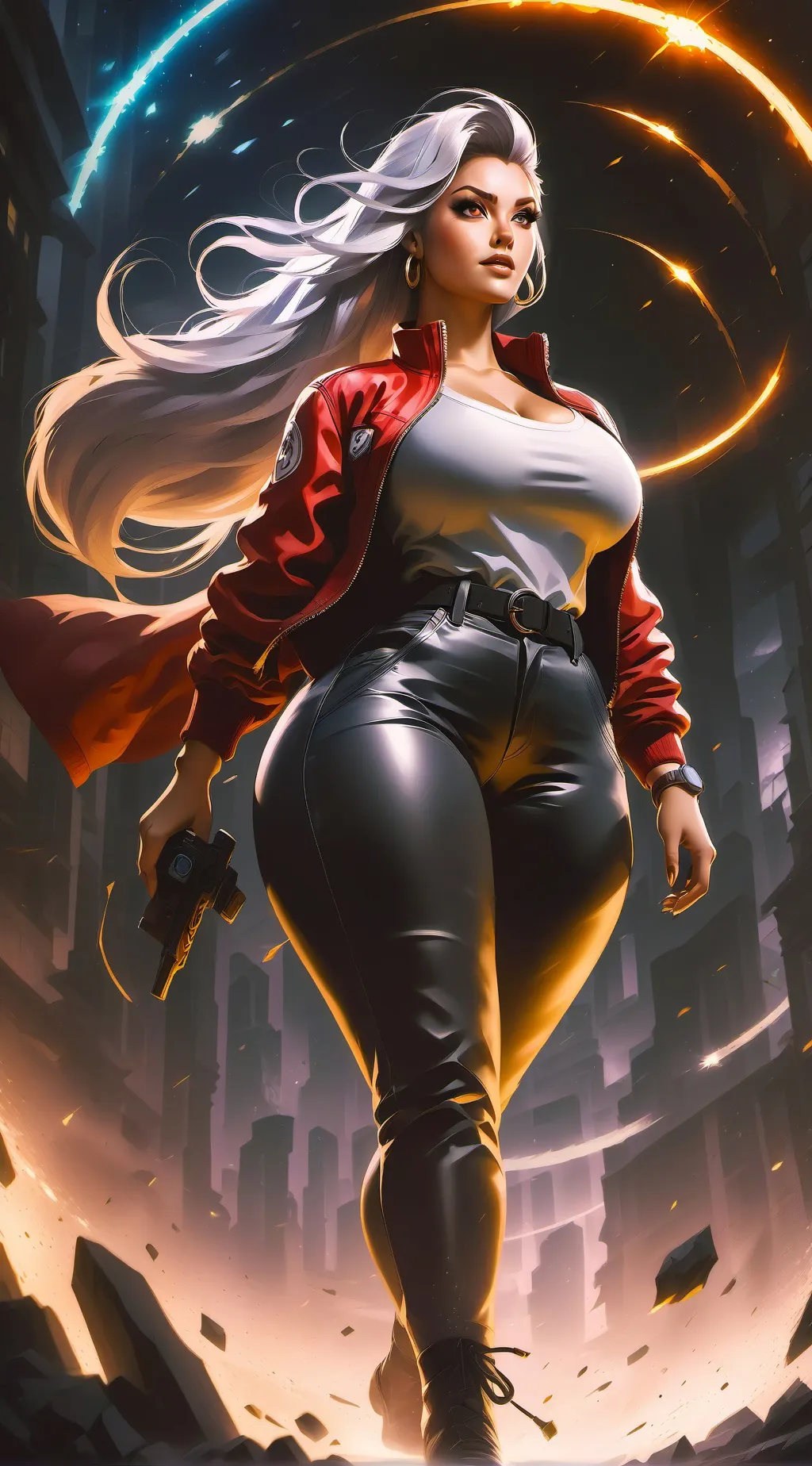 ai character: Angela background