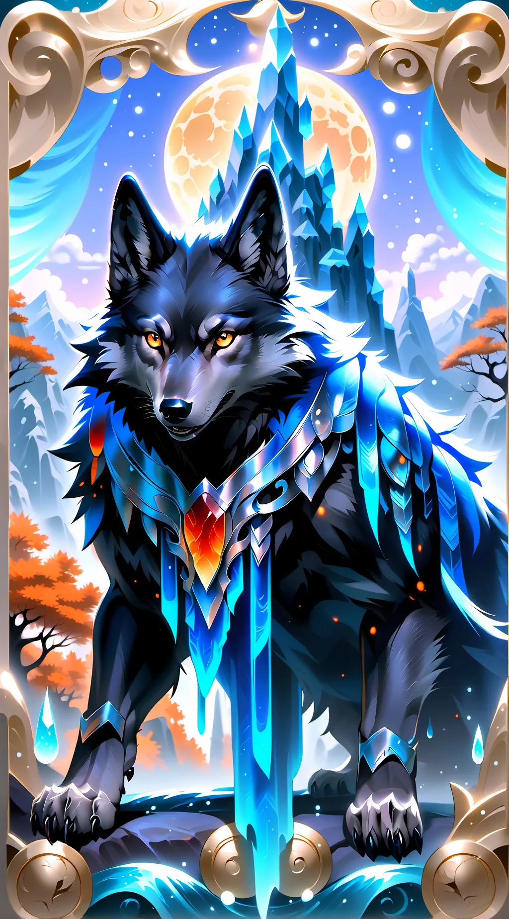 ai character: target background