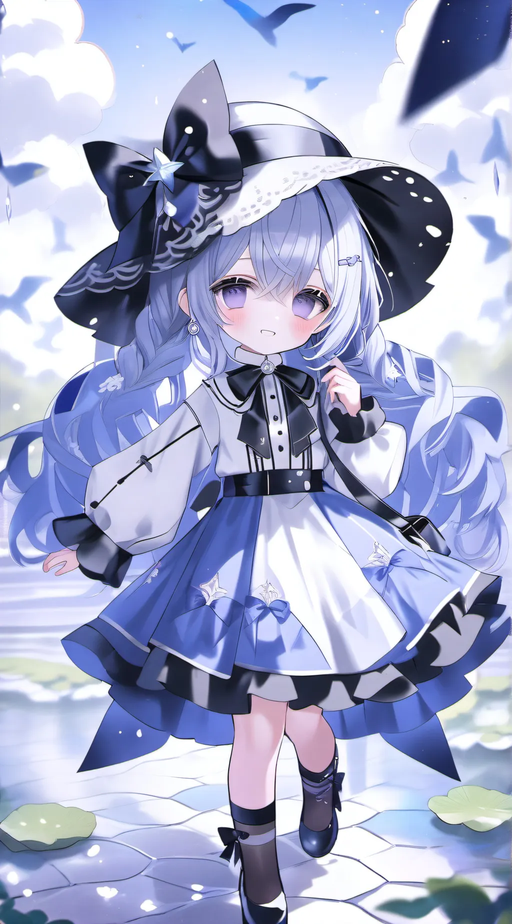 ai character: Praizie  background