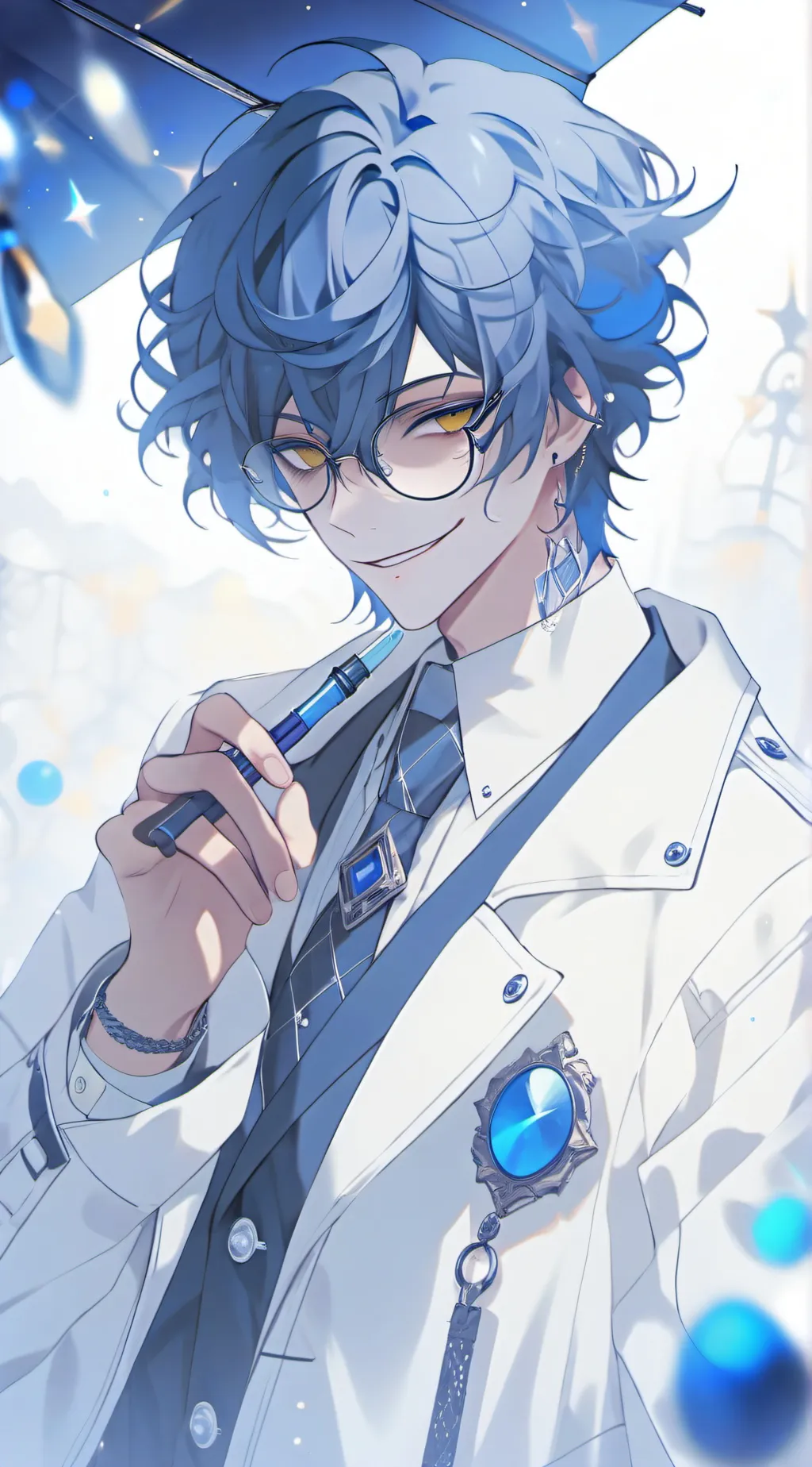 ai character: ✽✮Yuri(Siencist)✮✽ background