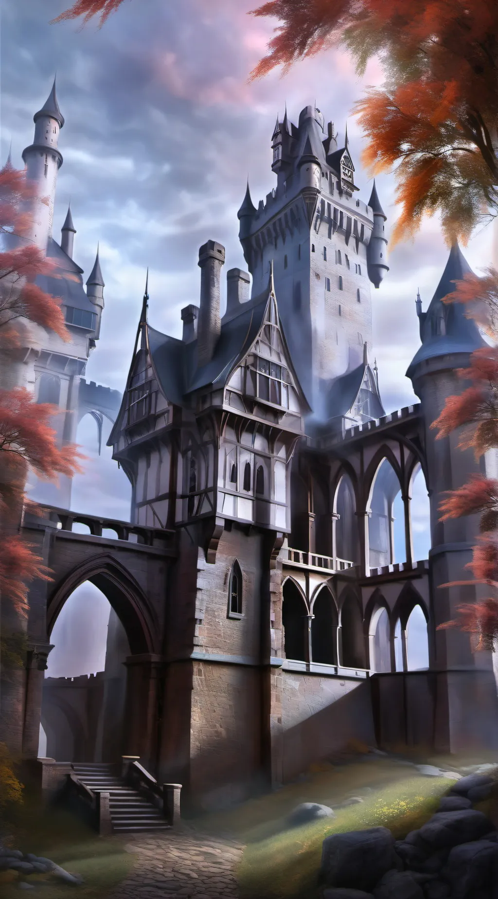 ai character: Hoggworts  background