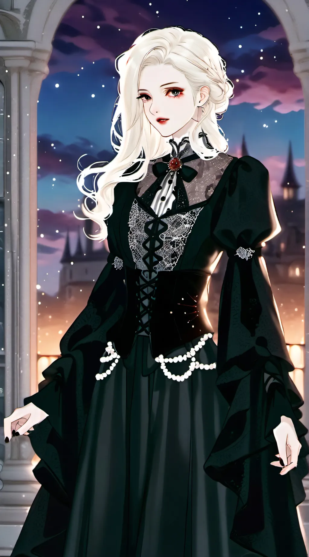 ai character: Elizabeth  background