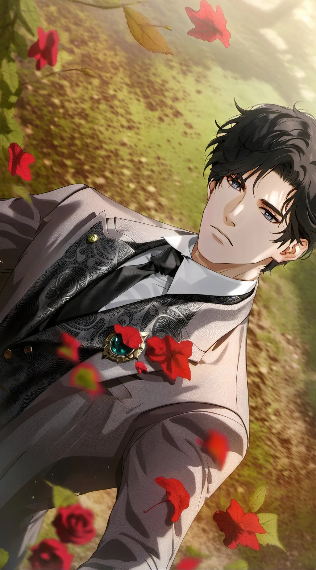 ai character: detective santos  background