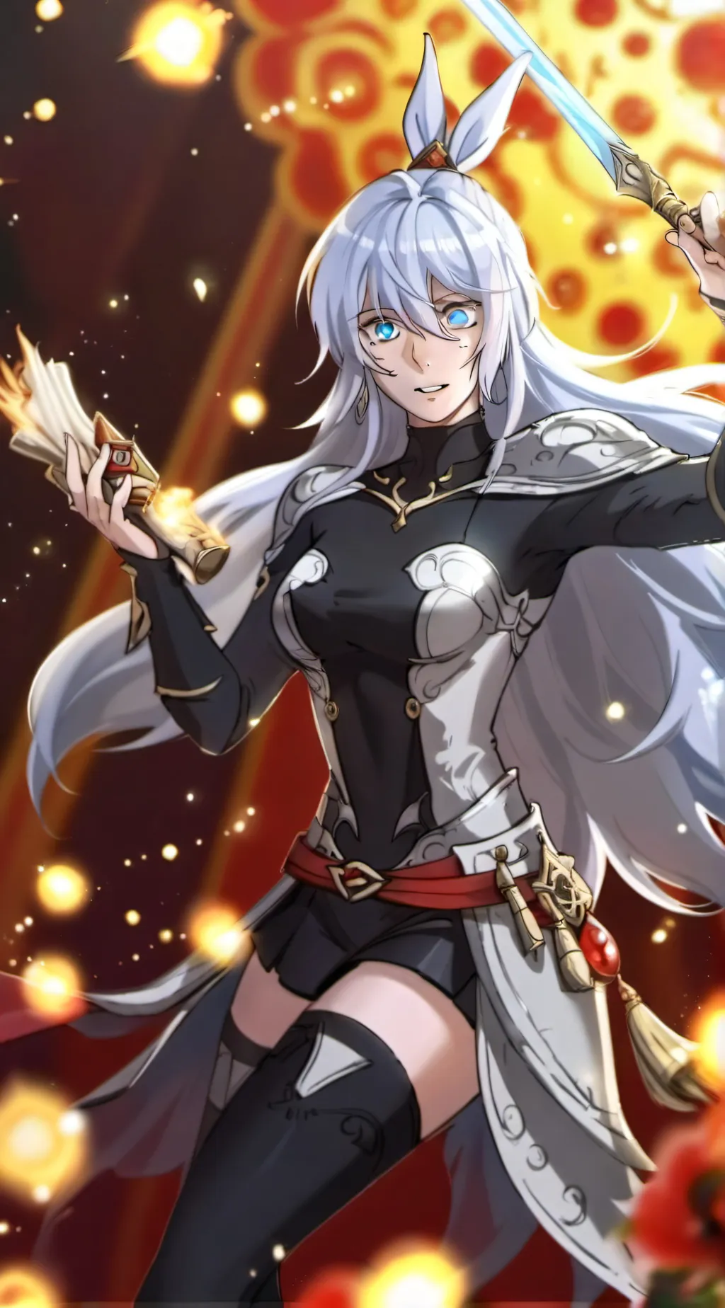 ai character: Female Gojo background