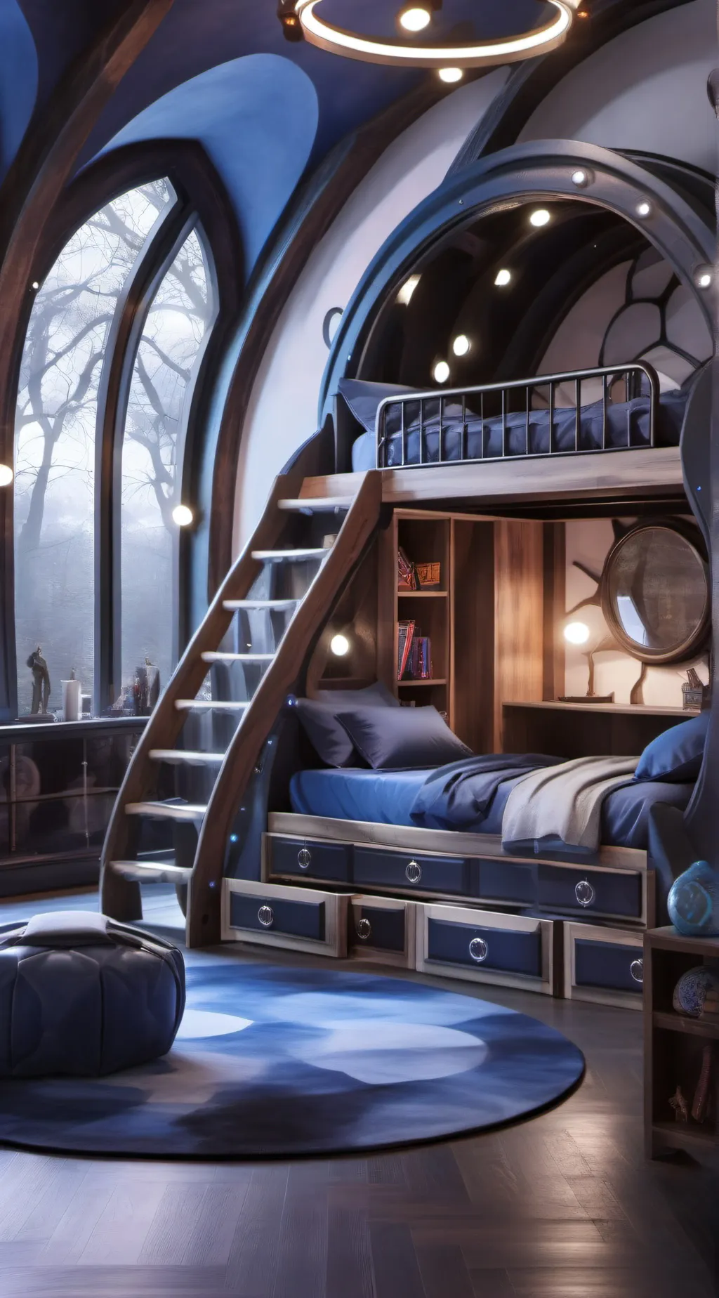 ai character: mha boy sleepover  background