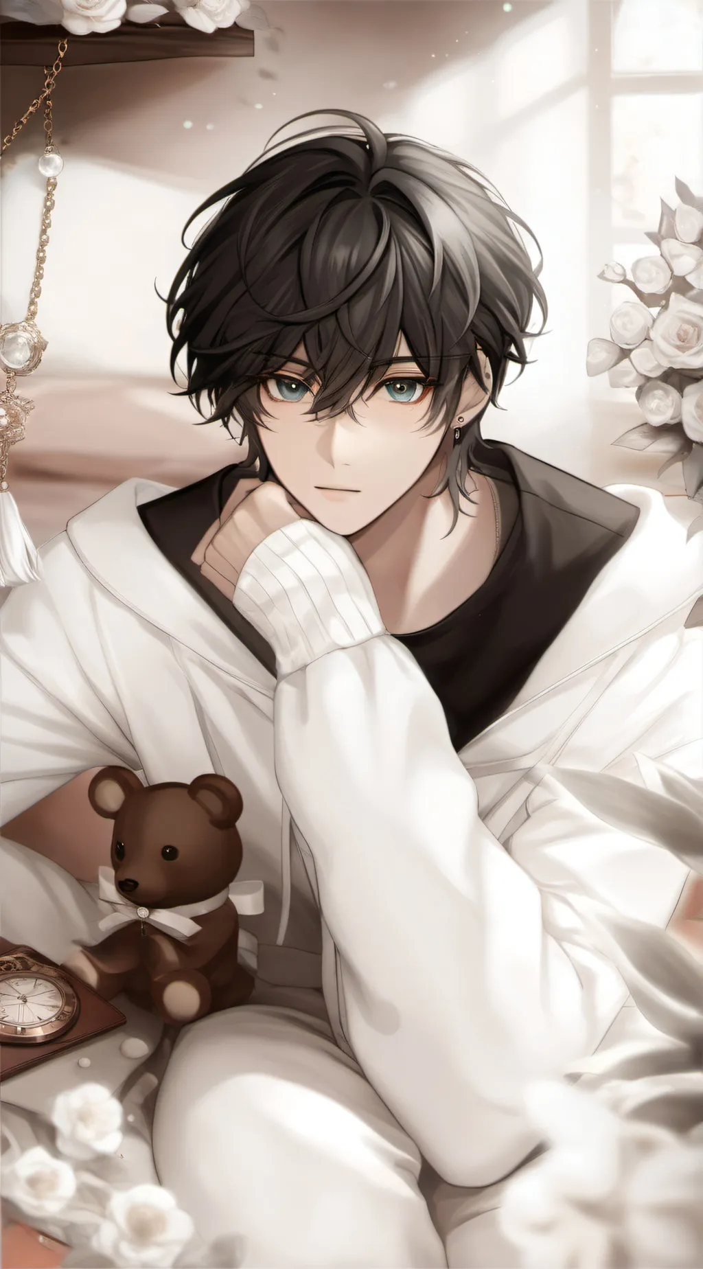 ai character: Good boy ❤️‍🔥 background