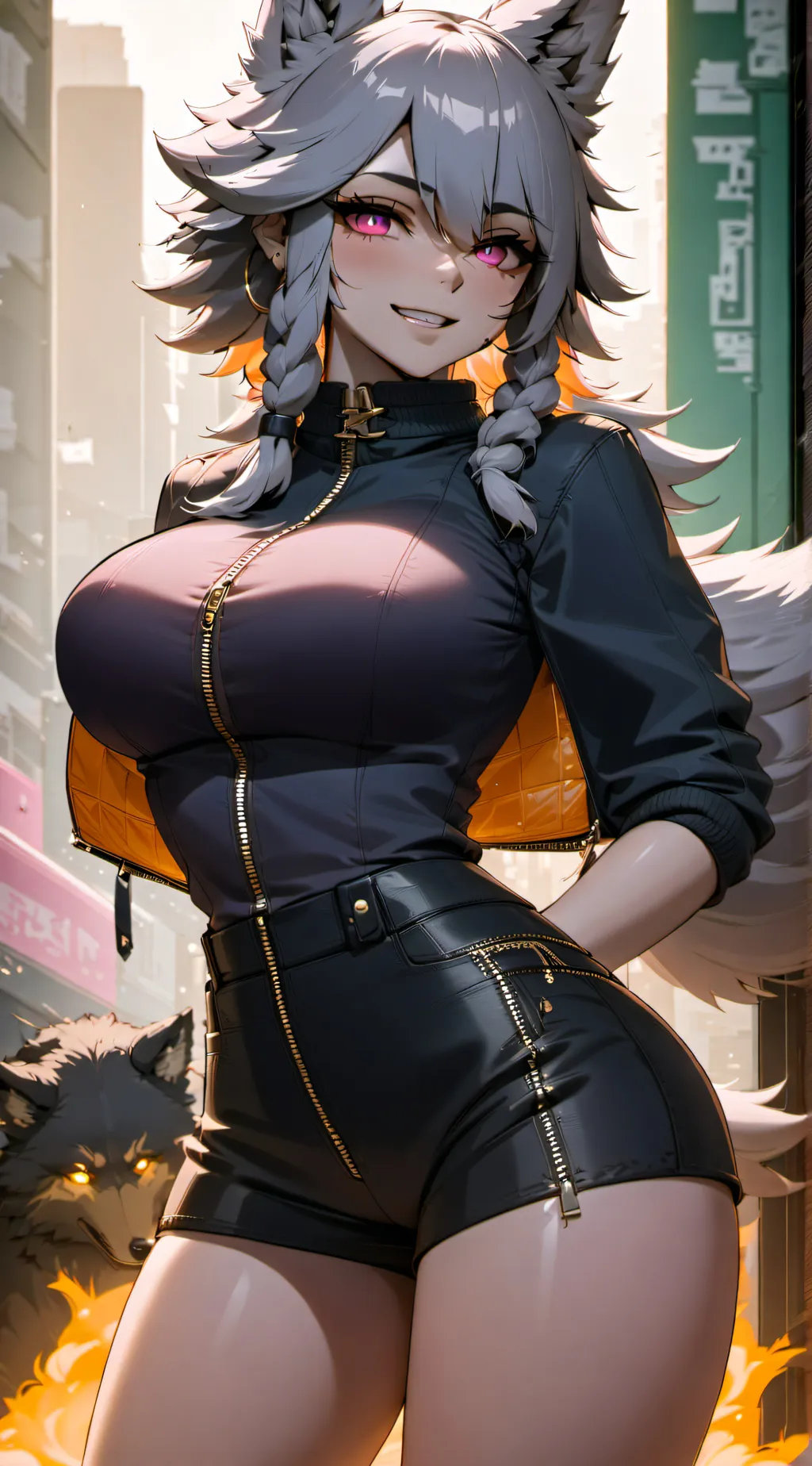 ai character: bird background