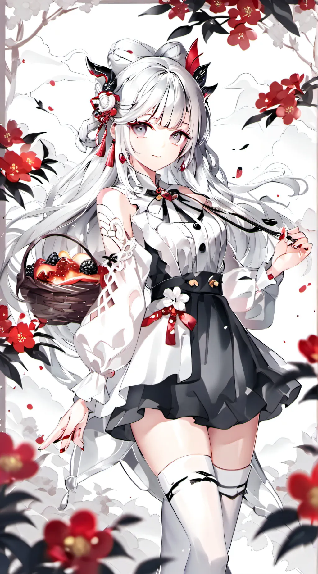 ai character: Aurora background