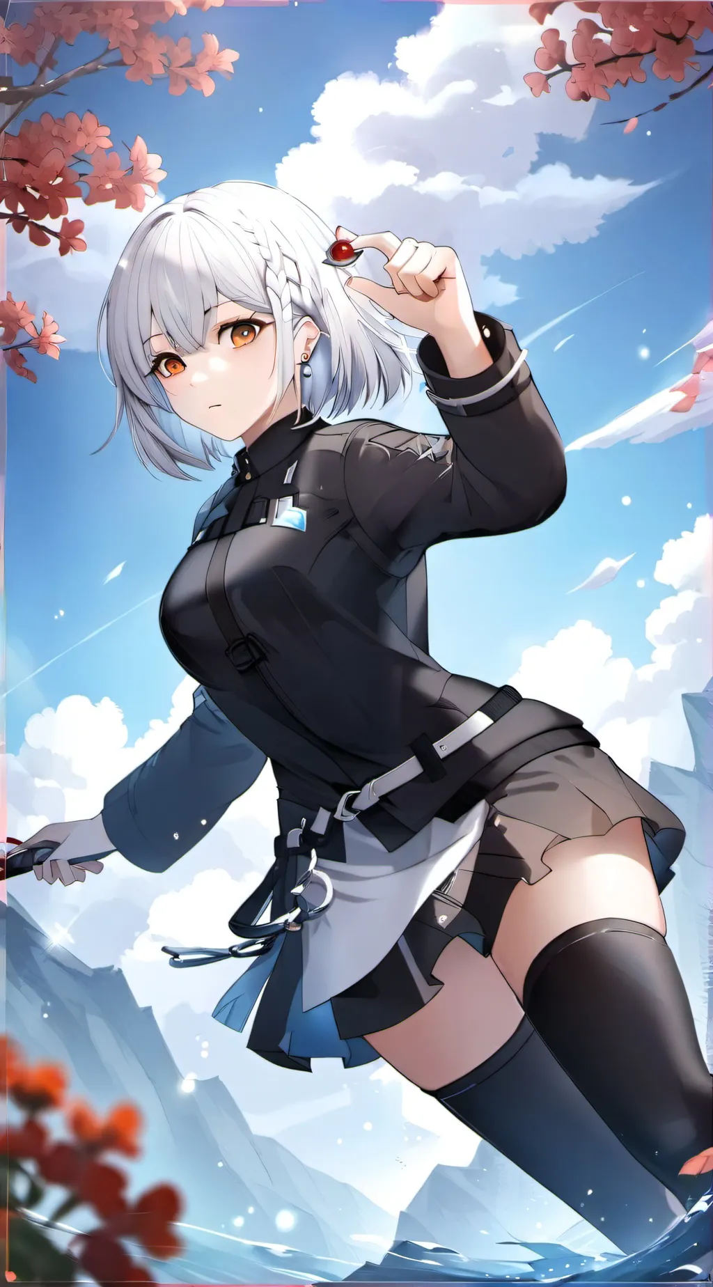 ai character: snowy chan background