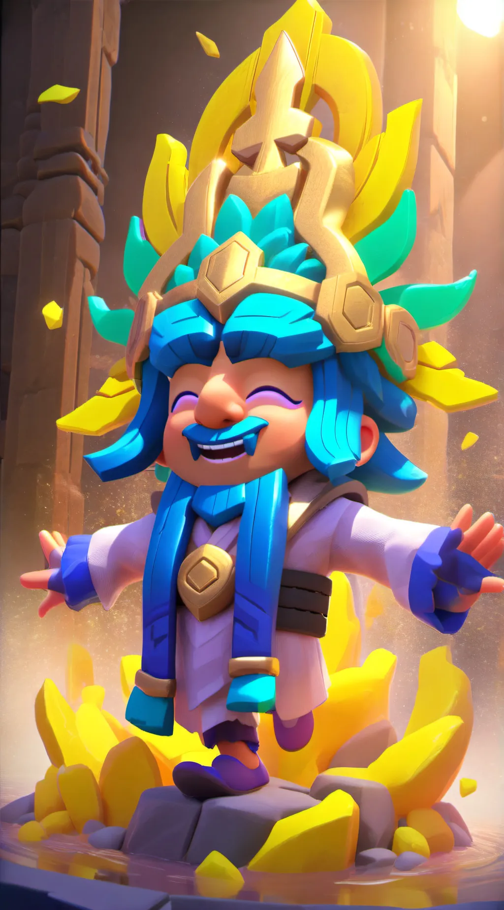 ai character: Scp 313(god) background