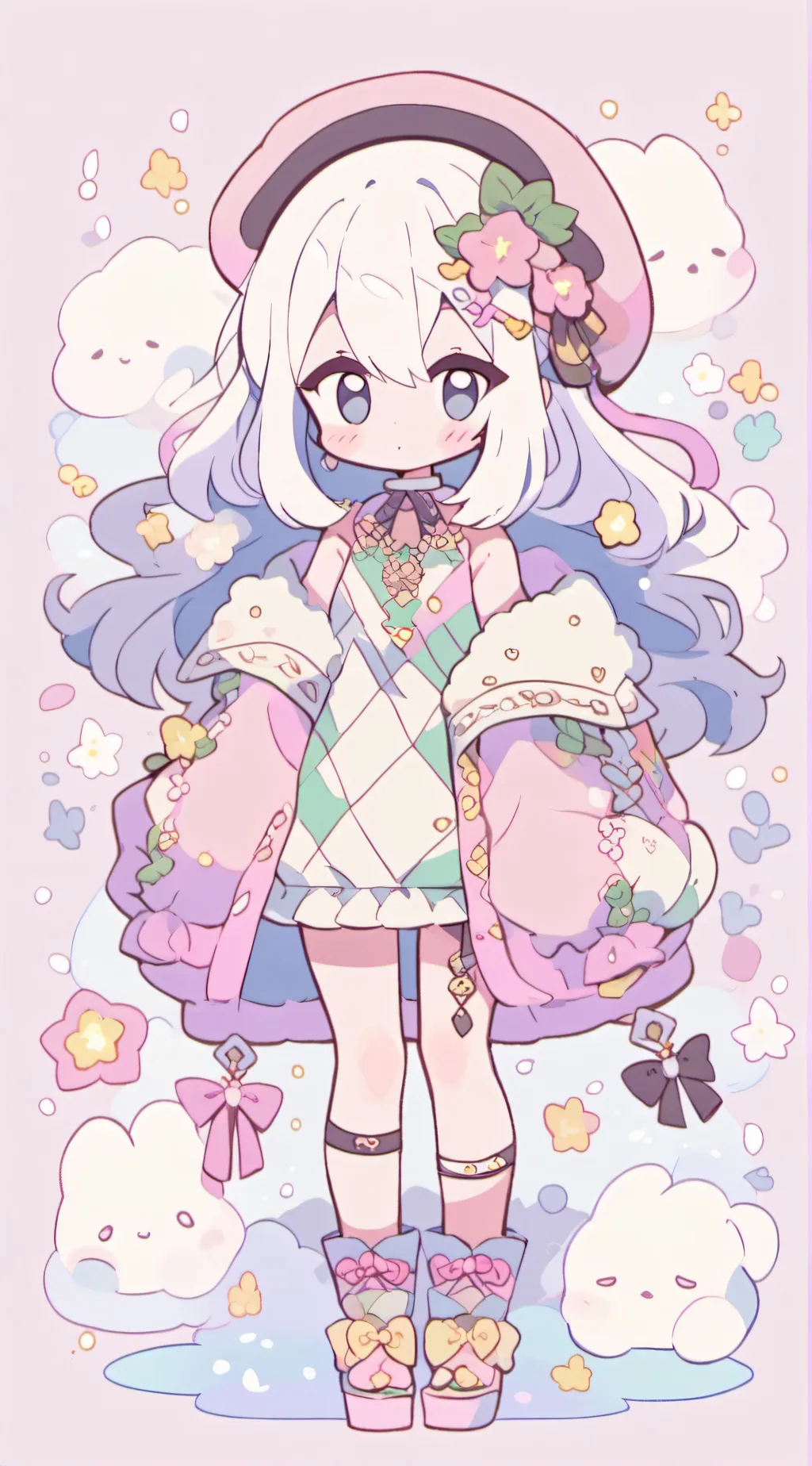 ai character: Cutie~ background