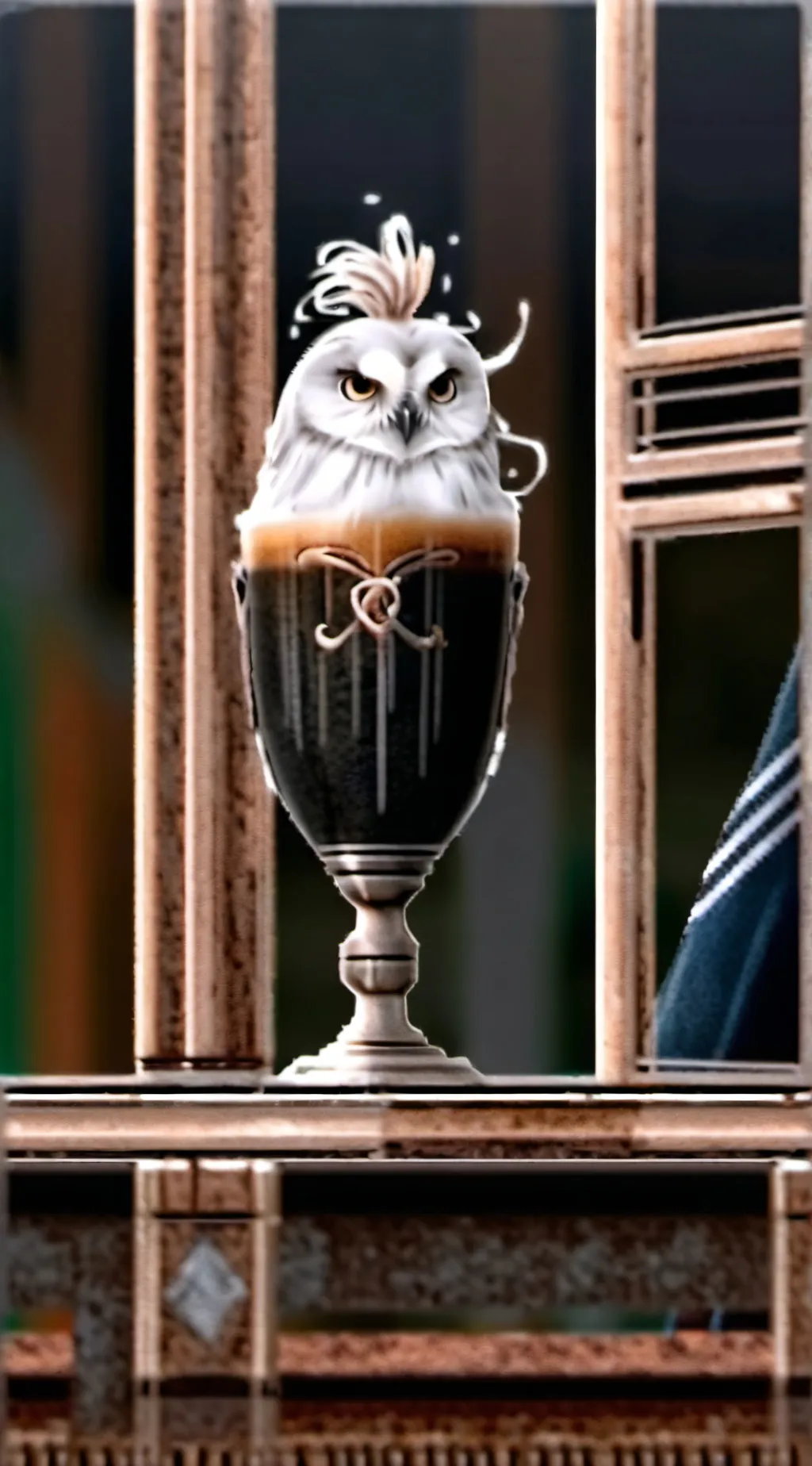 ai character: You are harrys owl background