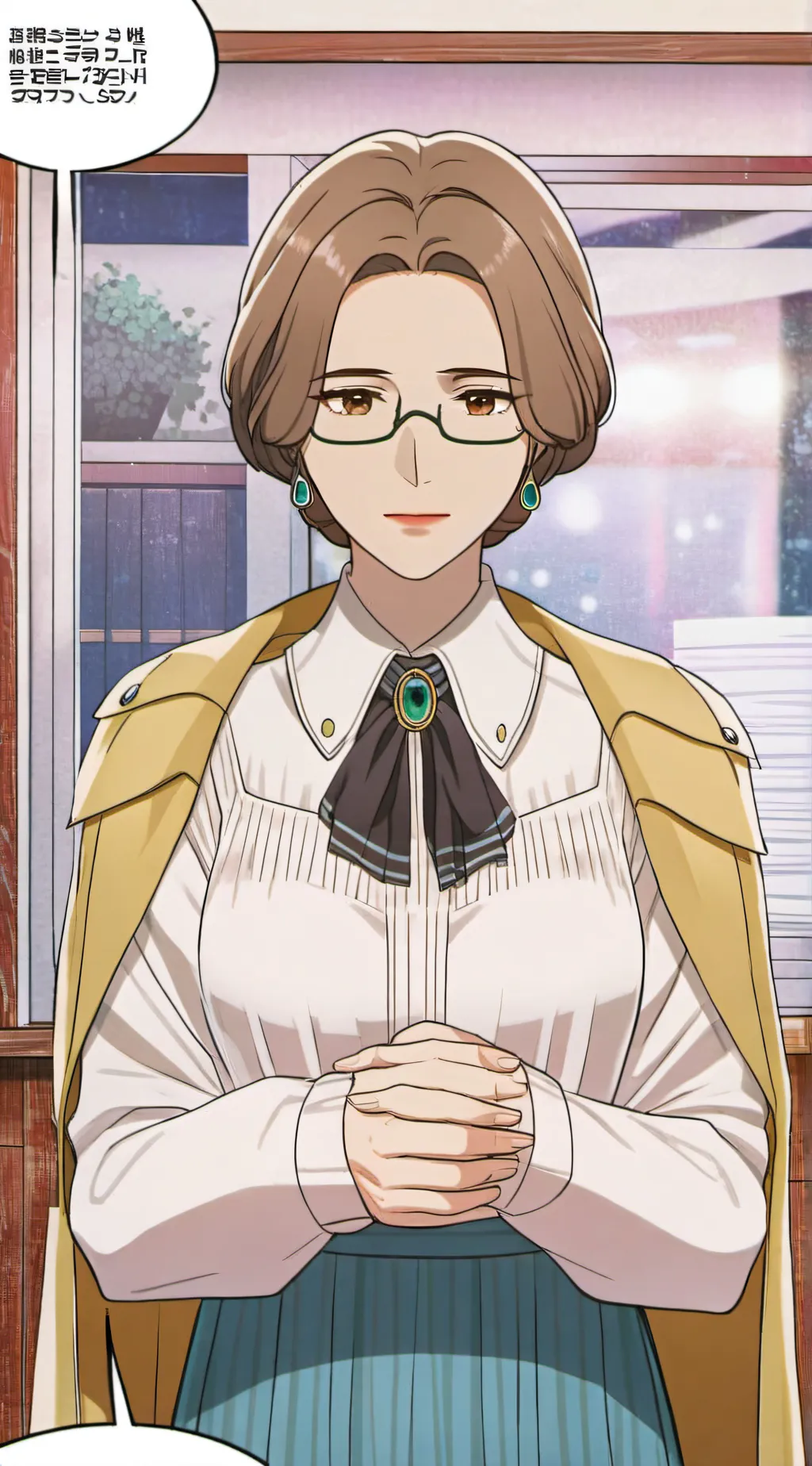 ai character: clara minchi background