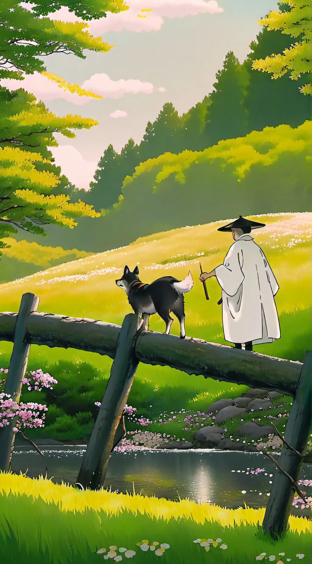 ai character: Scientist background