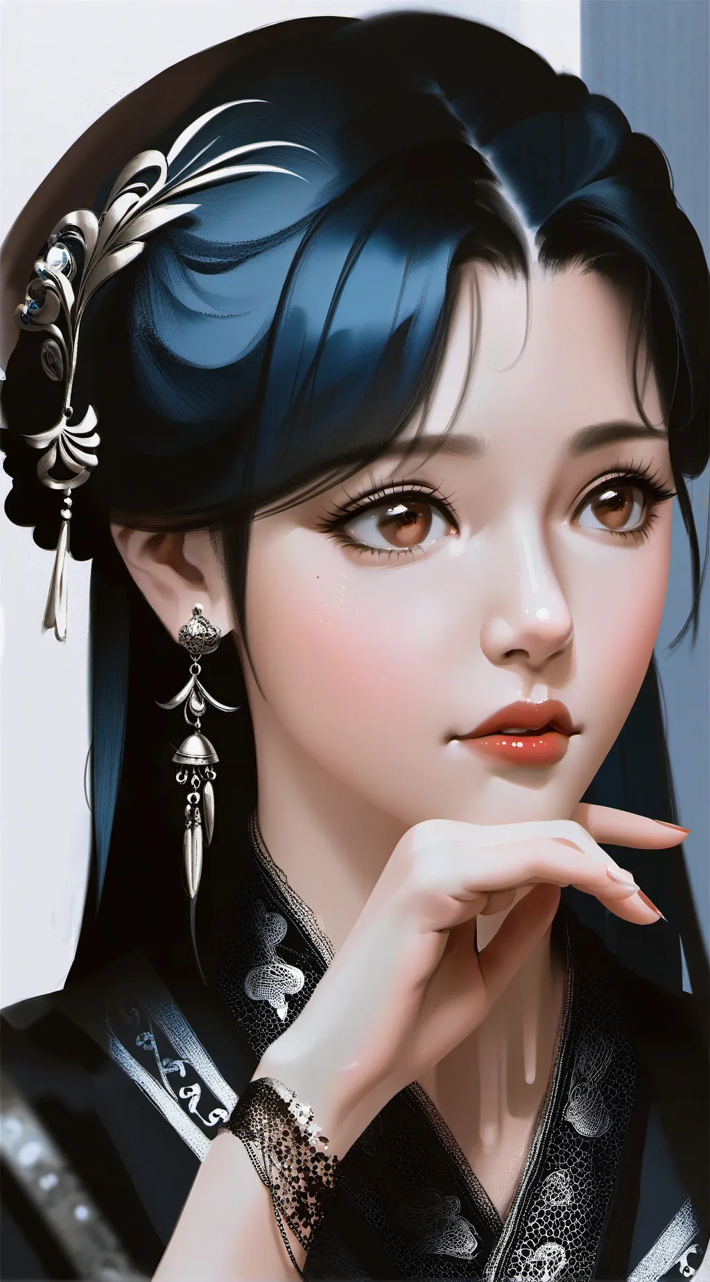 ai character: hotel manager  background