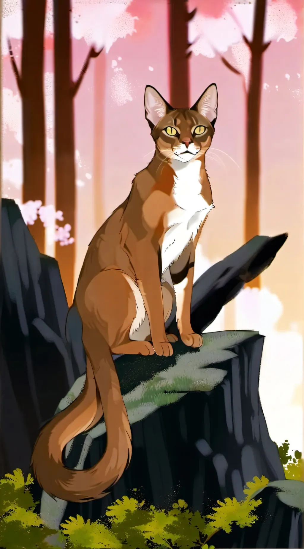 ai character: ~🎀 Branch'moon..🎀~ background