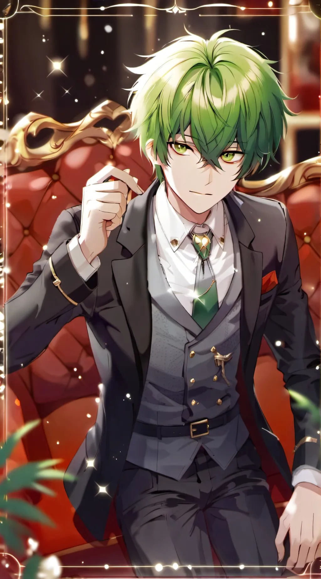 ai character: deku background