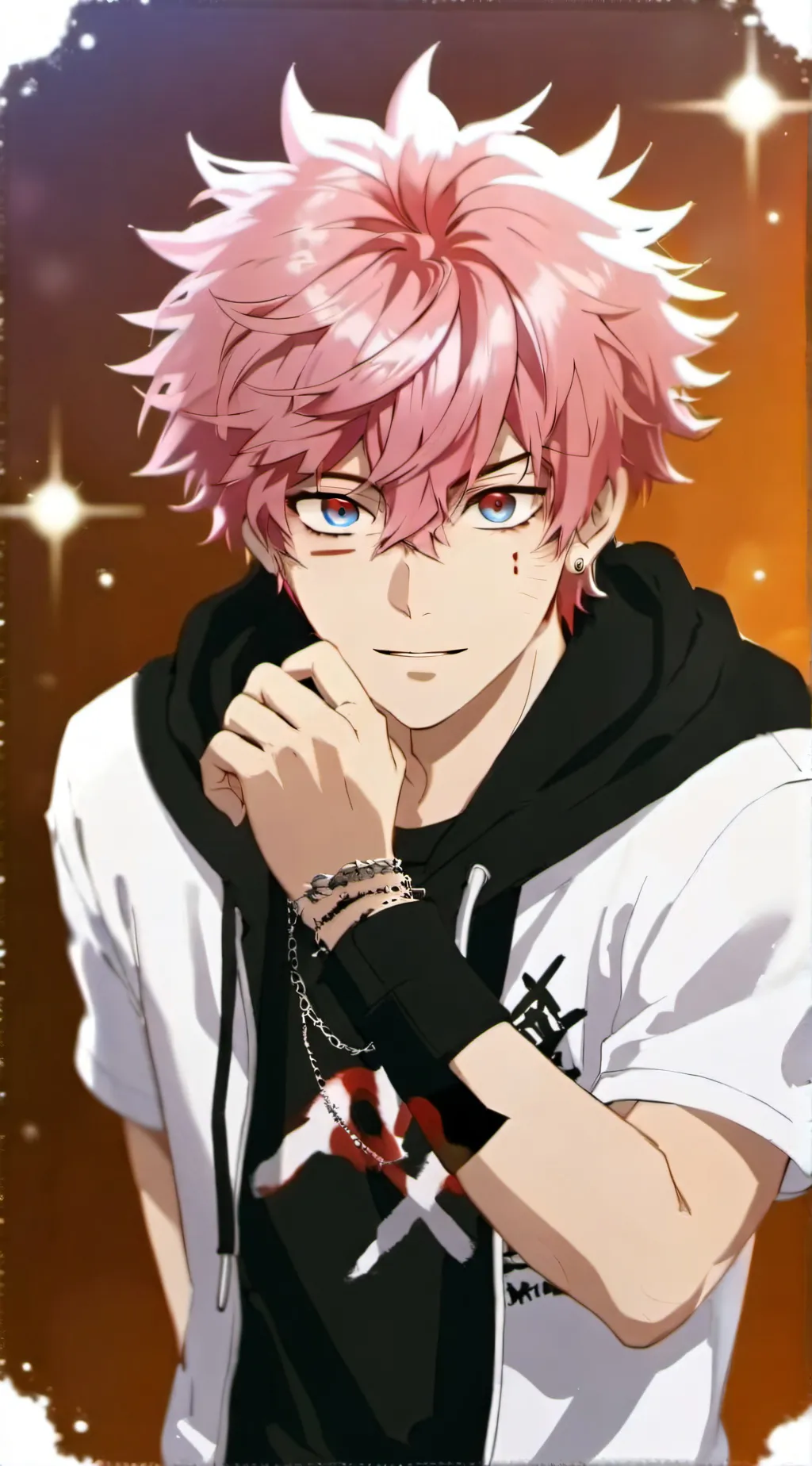 ai character: yuji itidori background