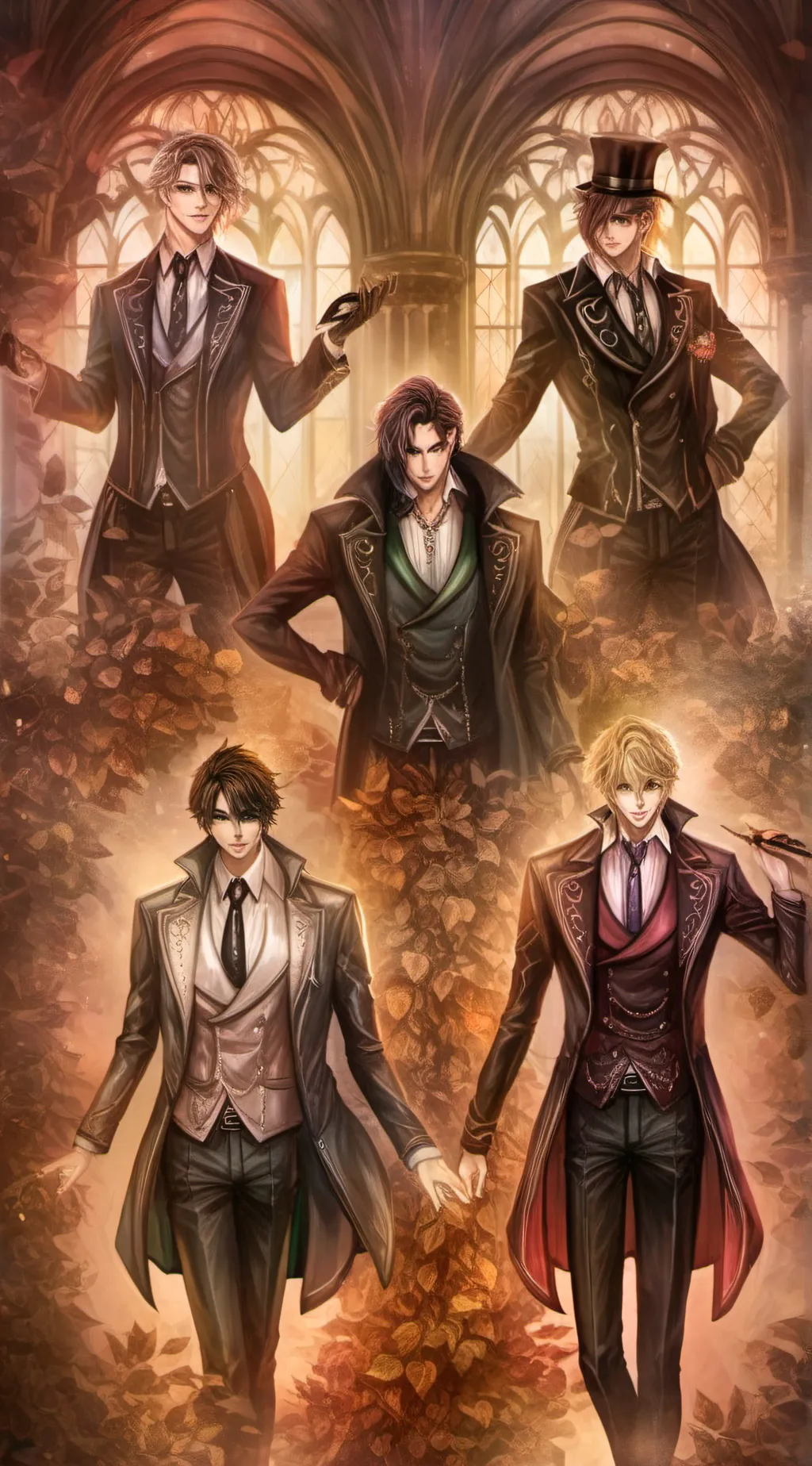 ai character: mafia brothers  background