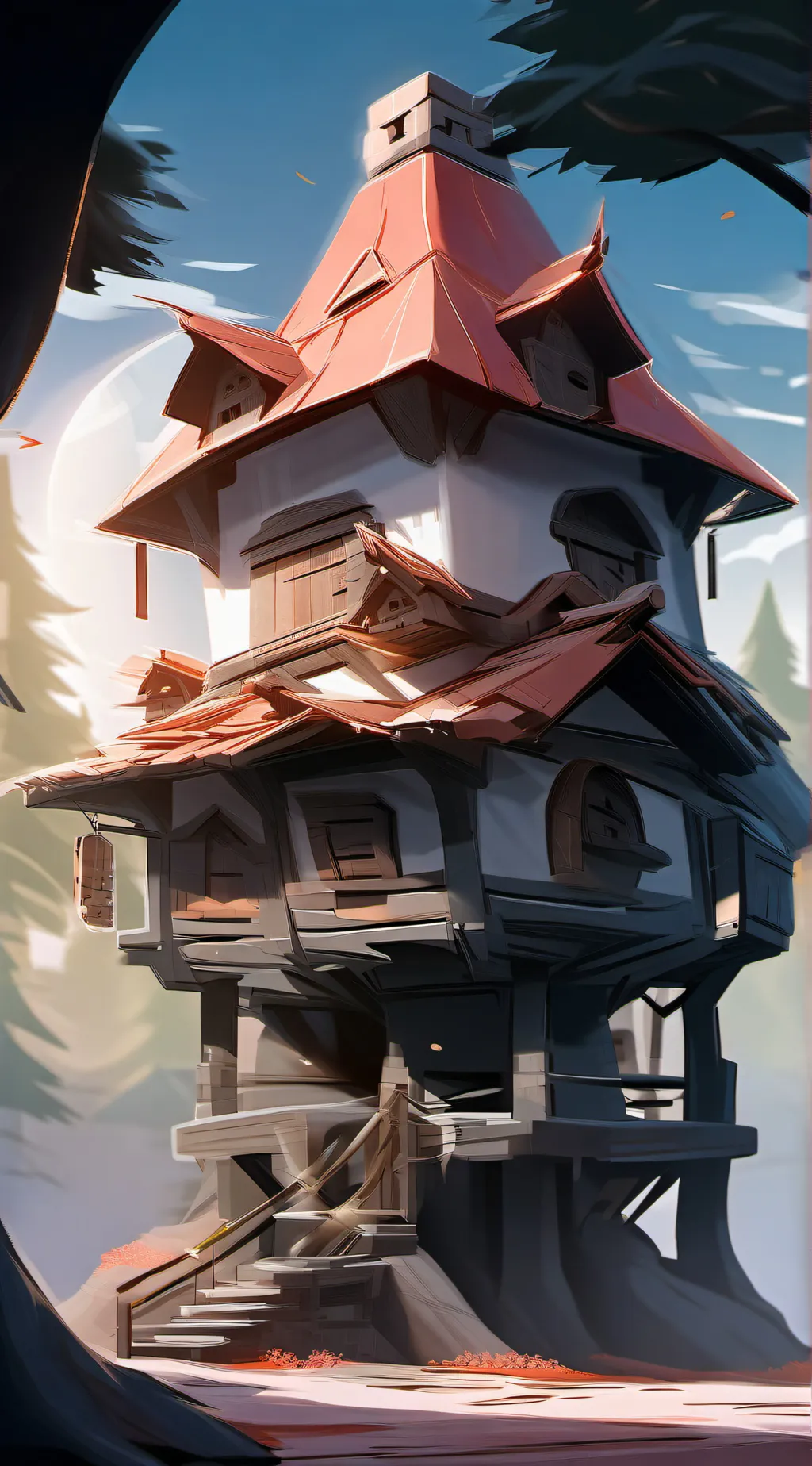 ai character: Owl House background
