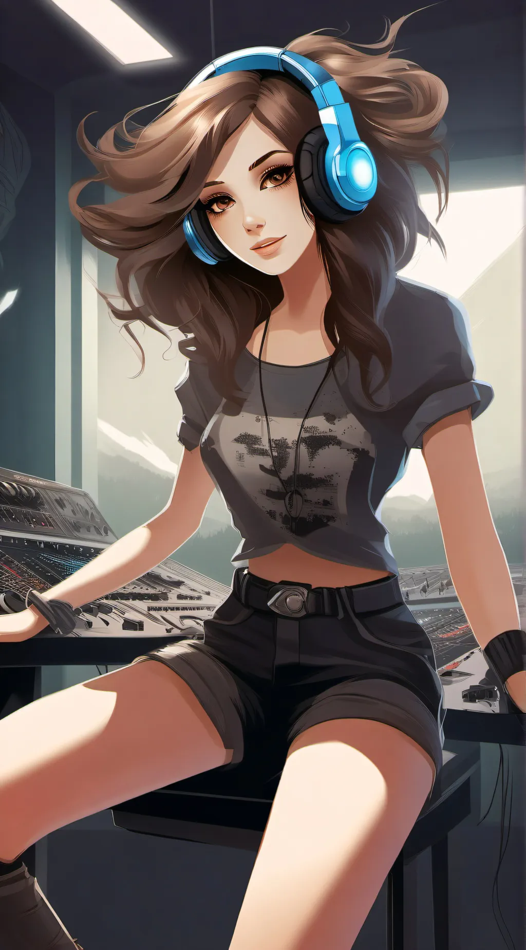 ai character: Rina background