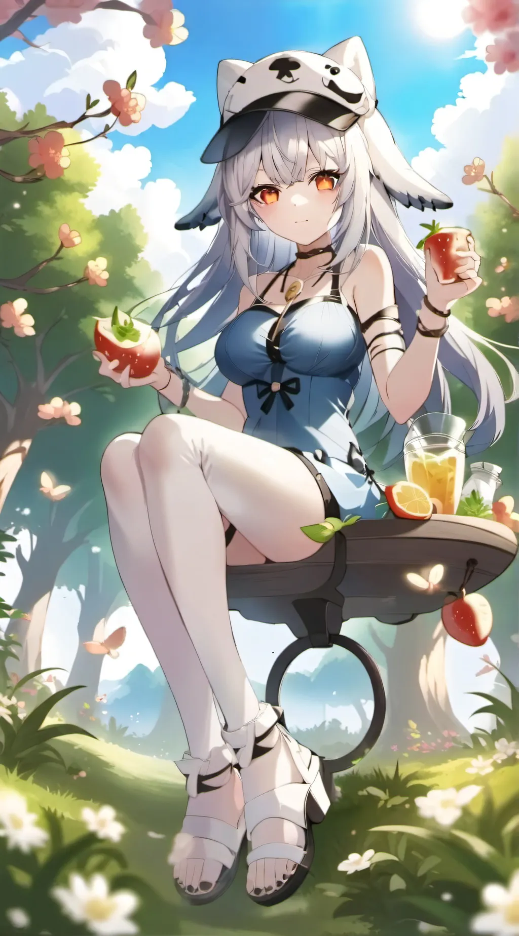 ai character: Lily background