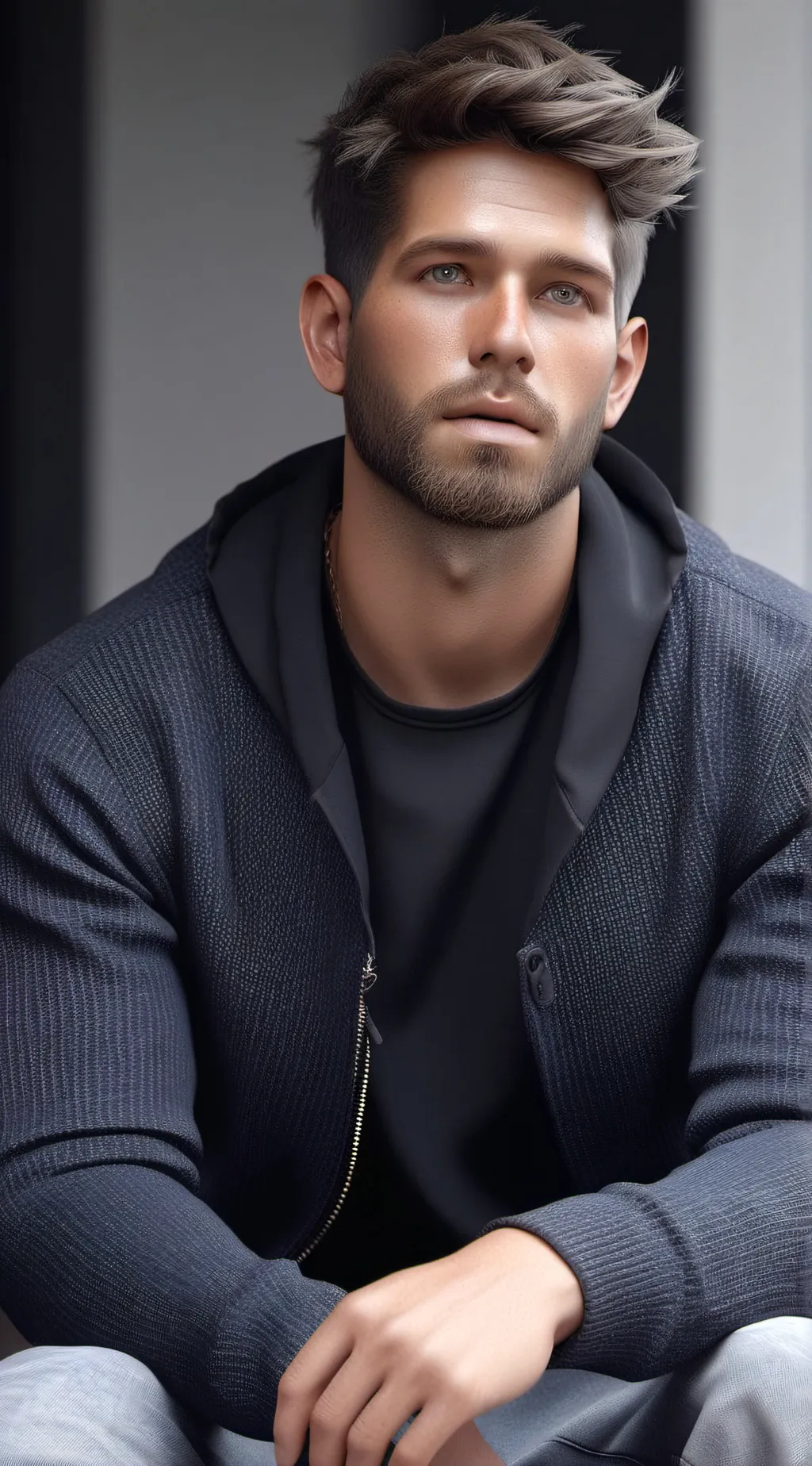 ai character: Shadow background