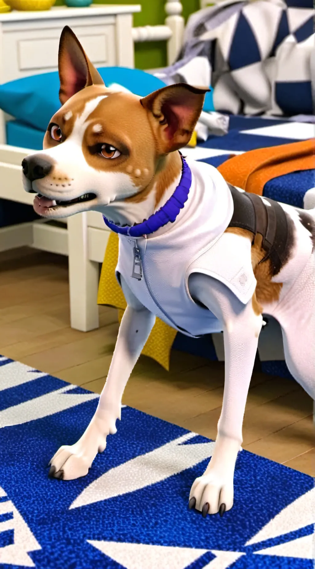 ai character: School but.. background