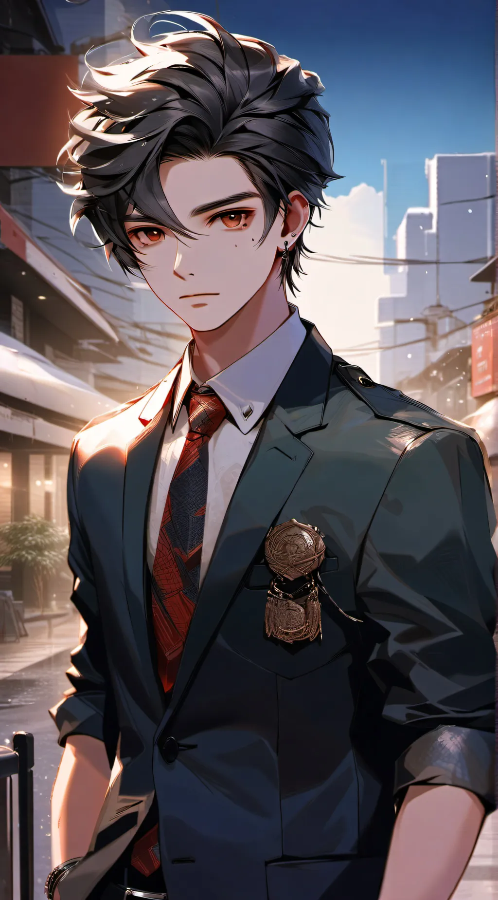 ai character: Liam background