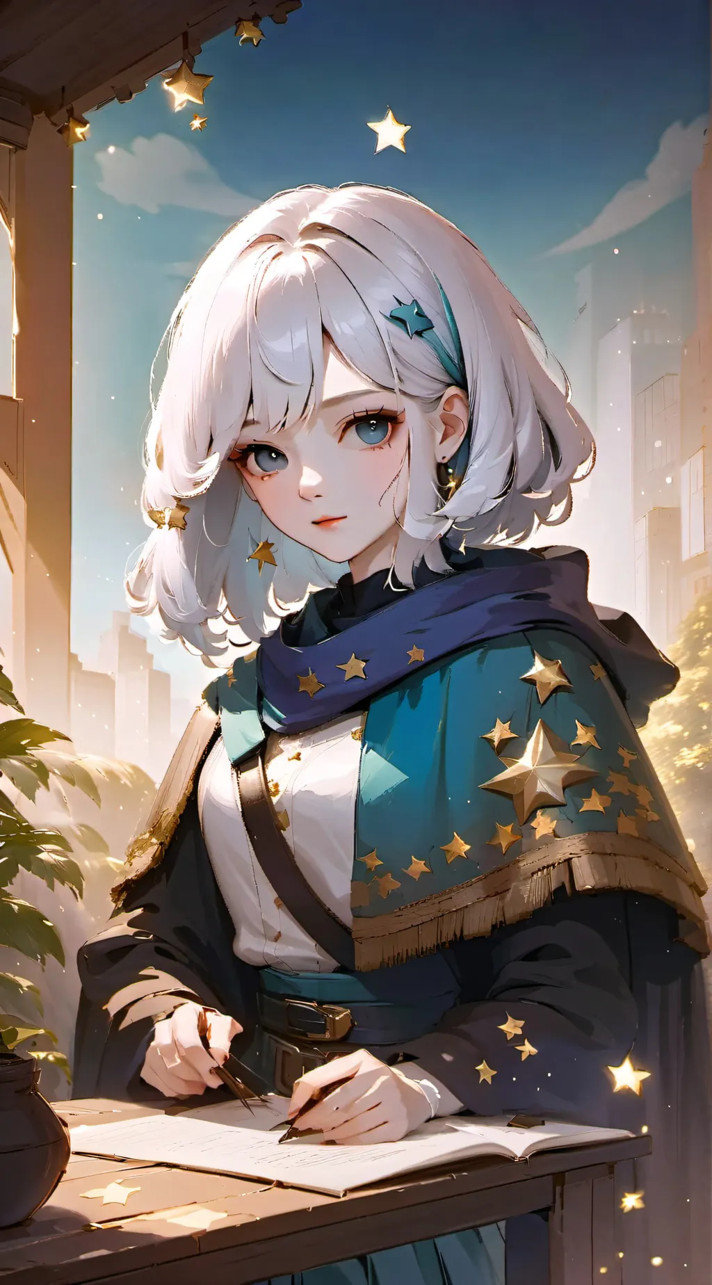 ai character: Scarlett background