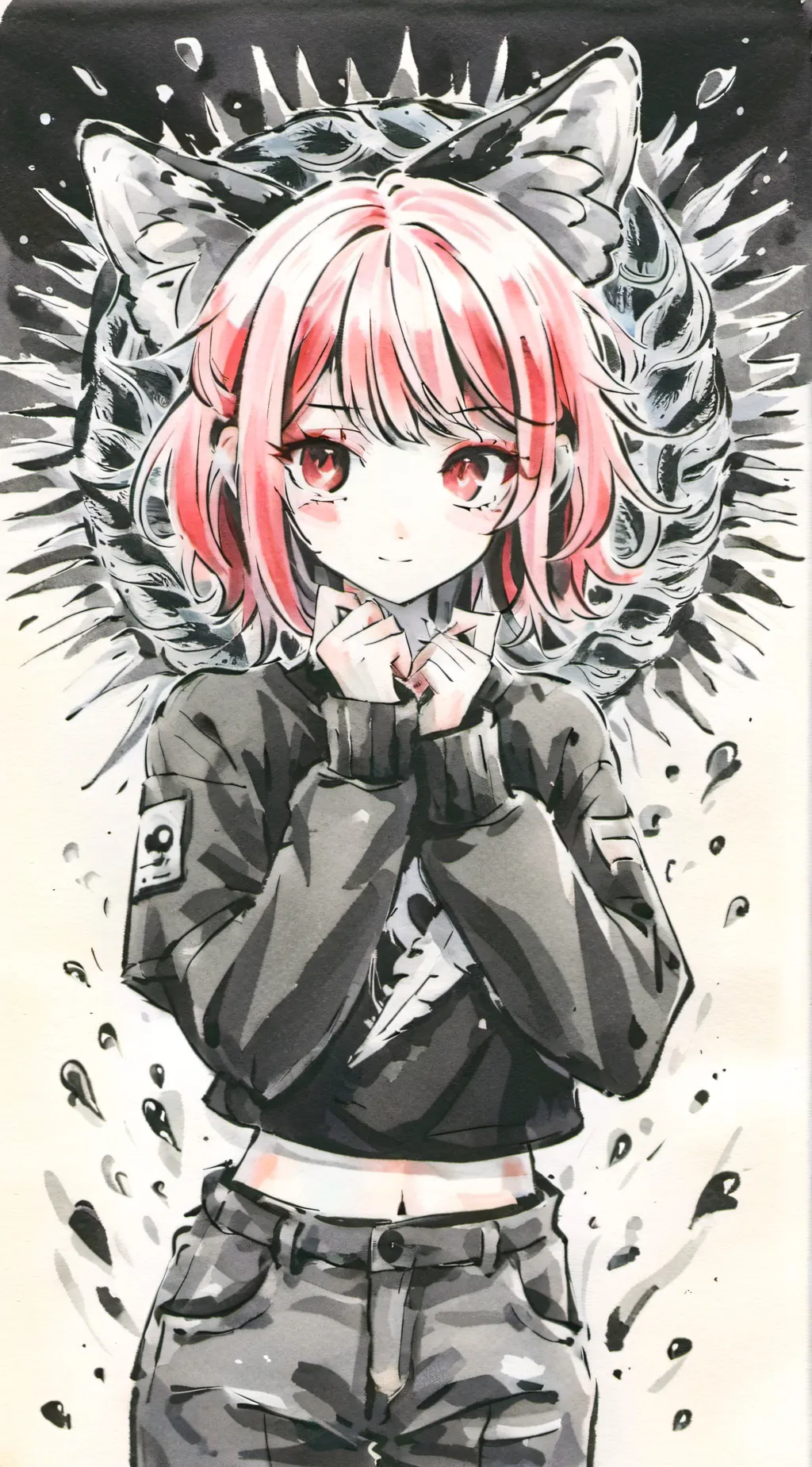 ai character: mha new student background