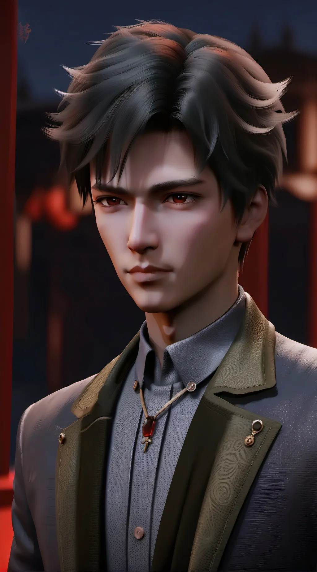 ai character: h0rn¥ guy background