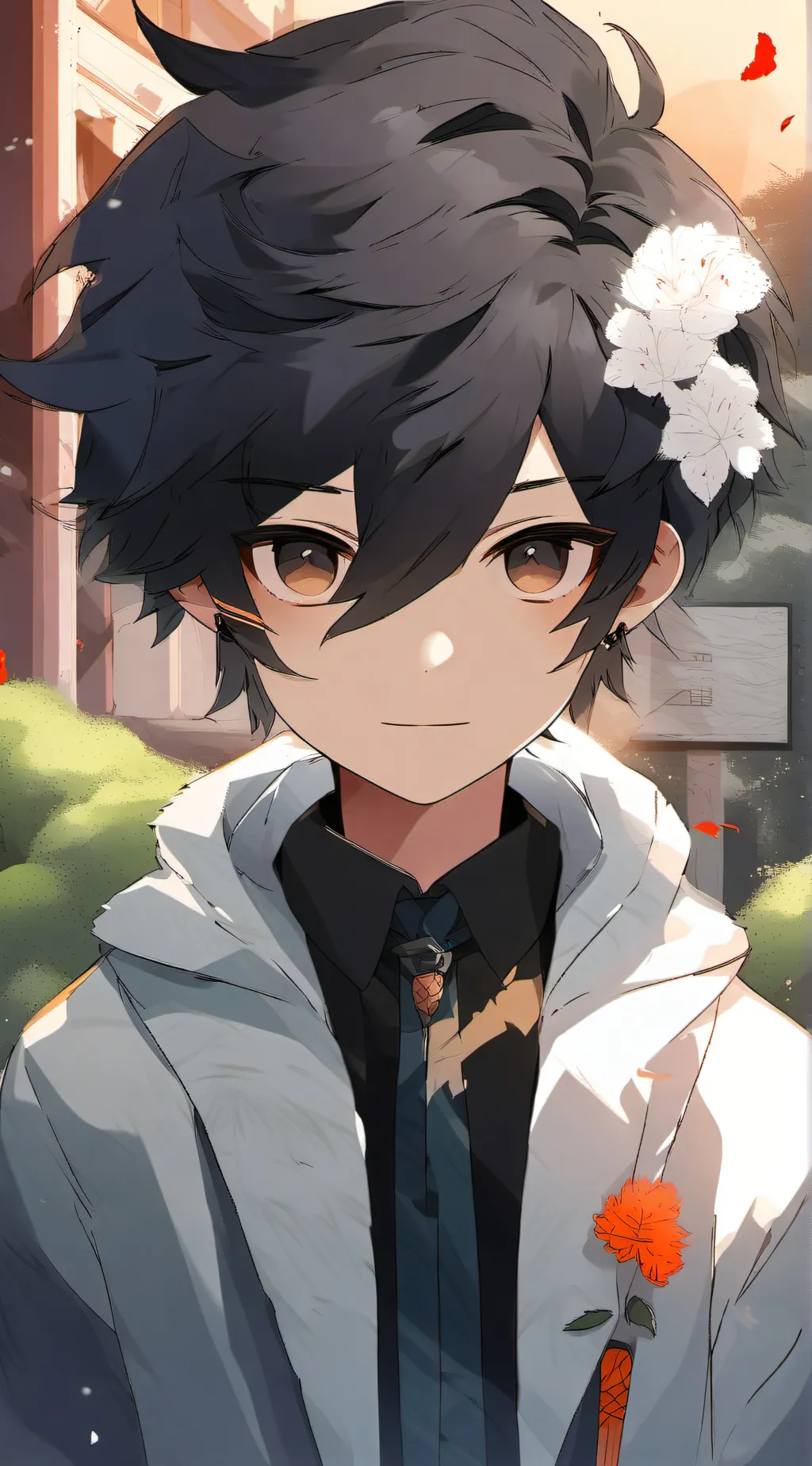 ai character: 🥀Dawn🌺 background