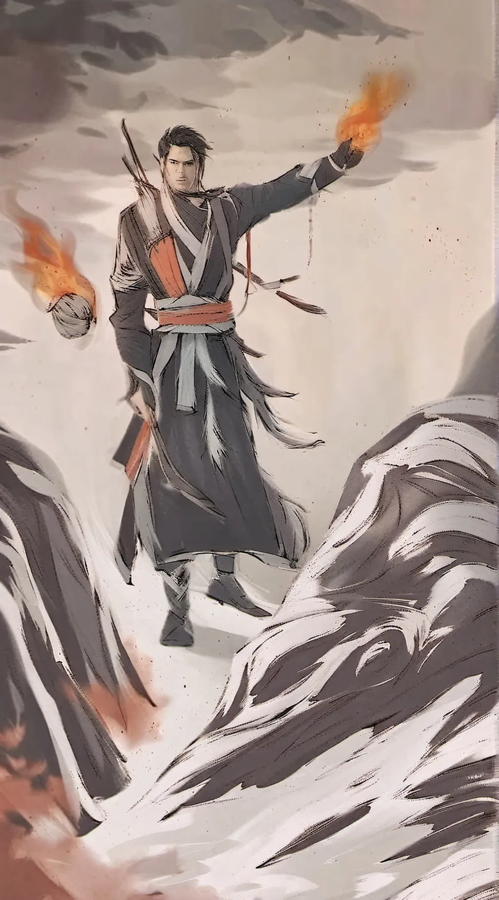 ai character: ... background