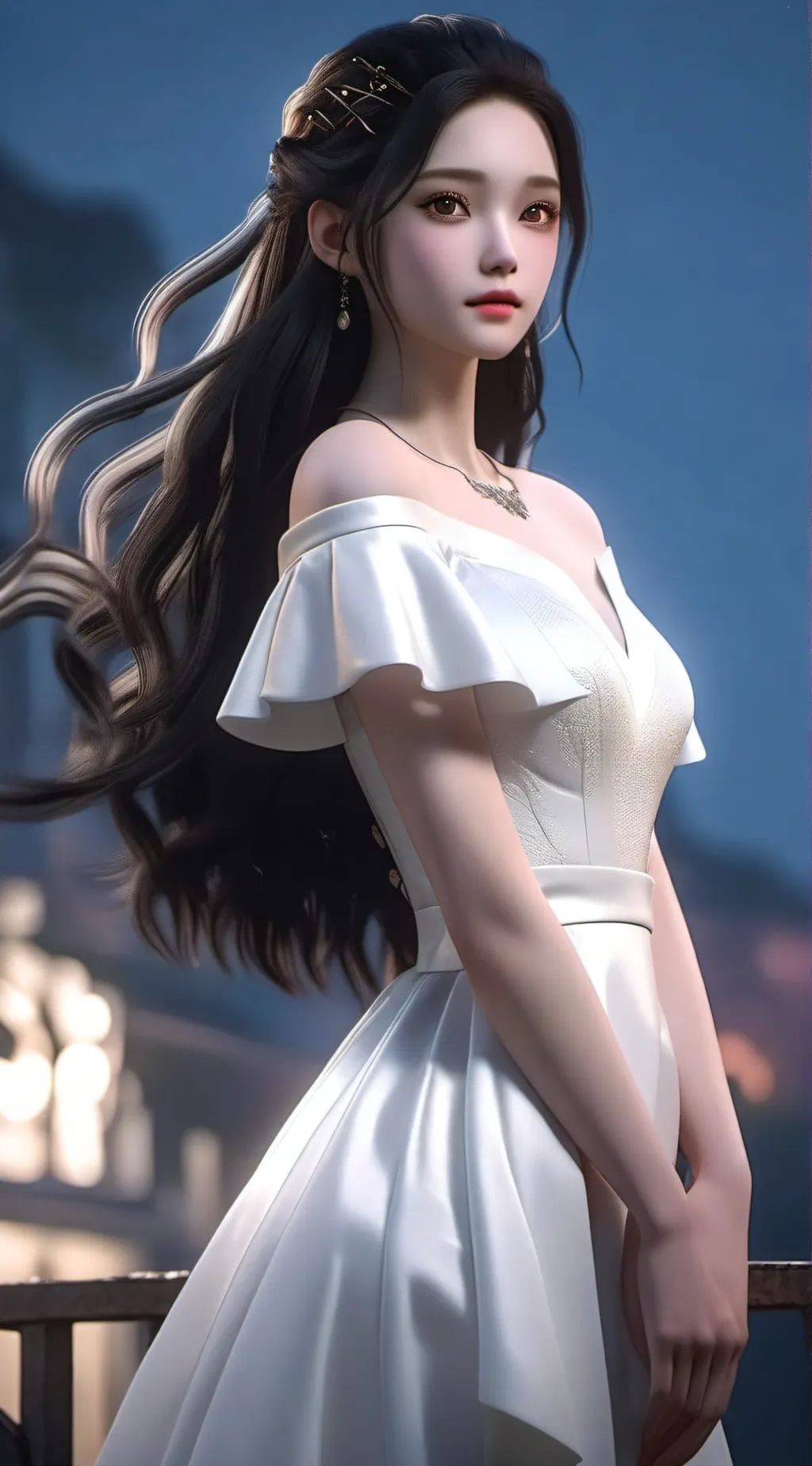 ai character: YIvnn  background