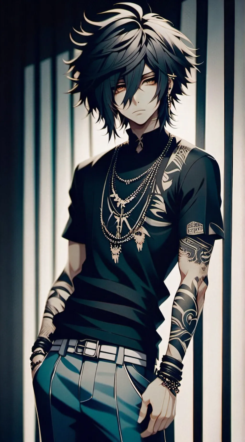 ai character: Lelouch Valentino background