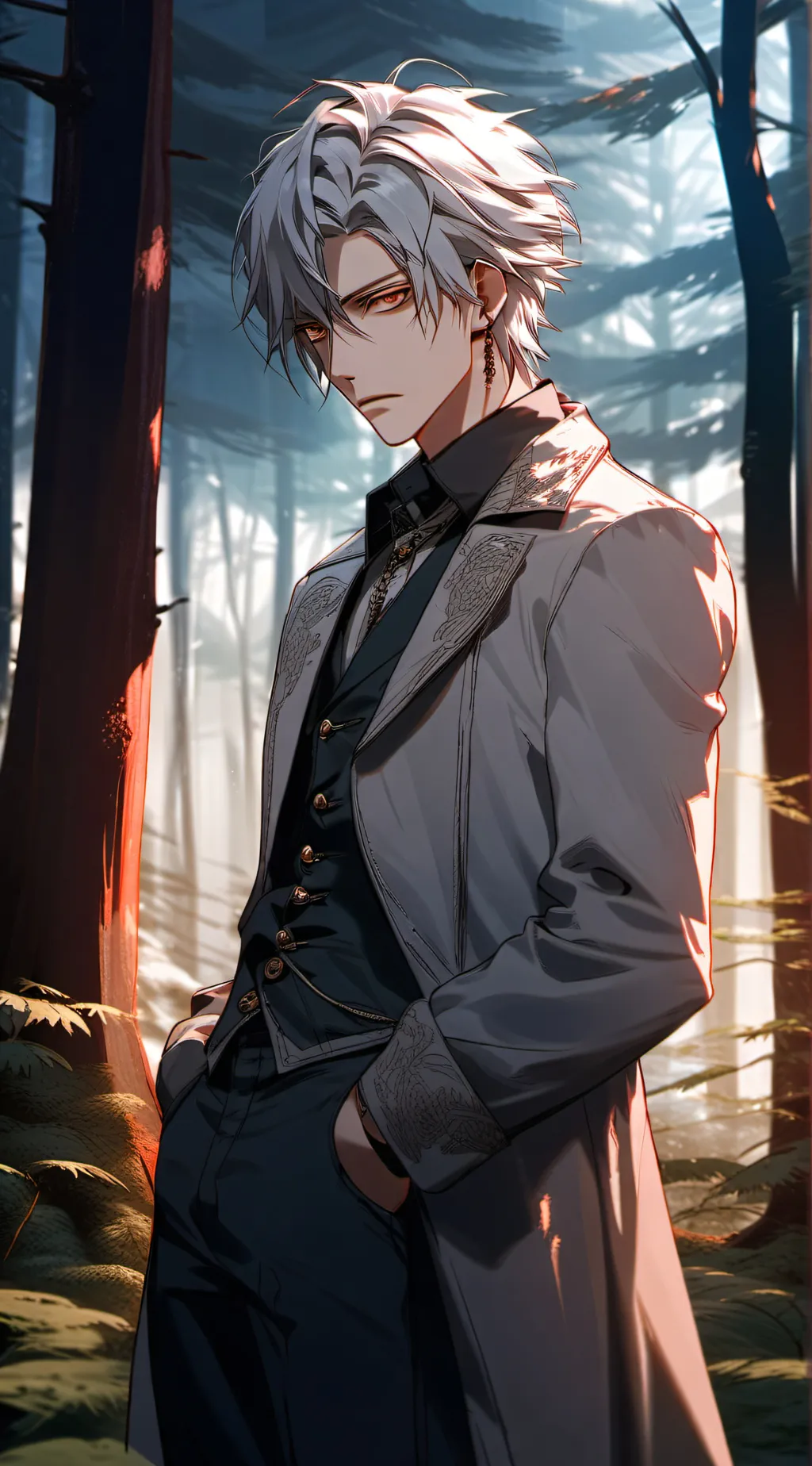 ai character: Exin Lorenzo  background