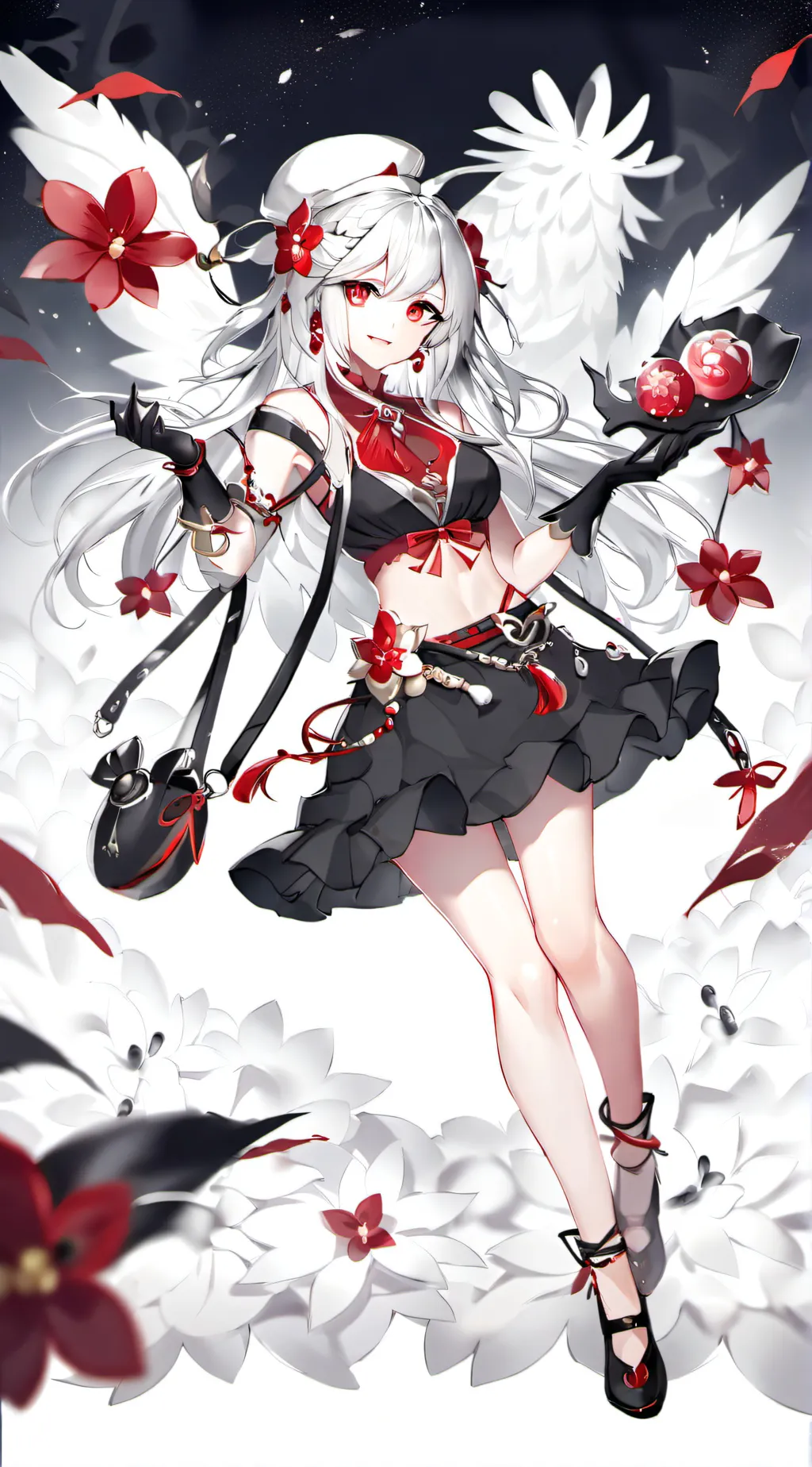 ai character: I SPEAK ENGLISH  background