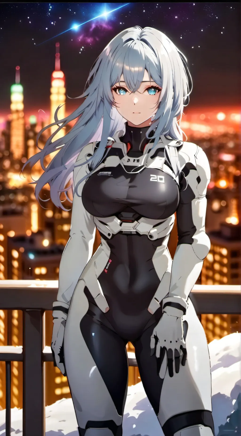 ai character: Aurora 20 background