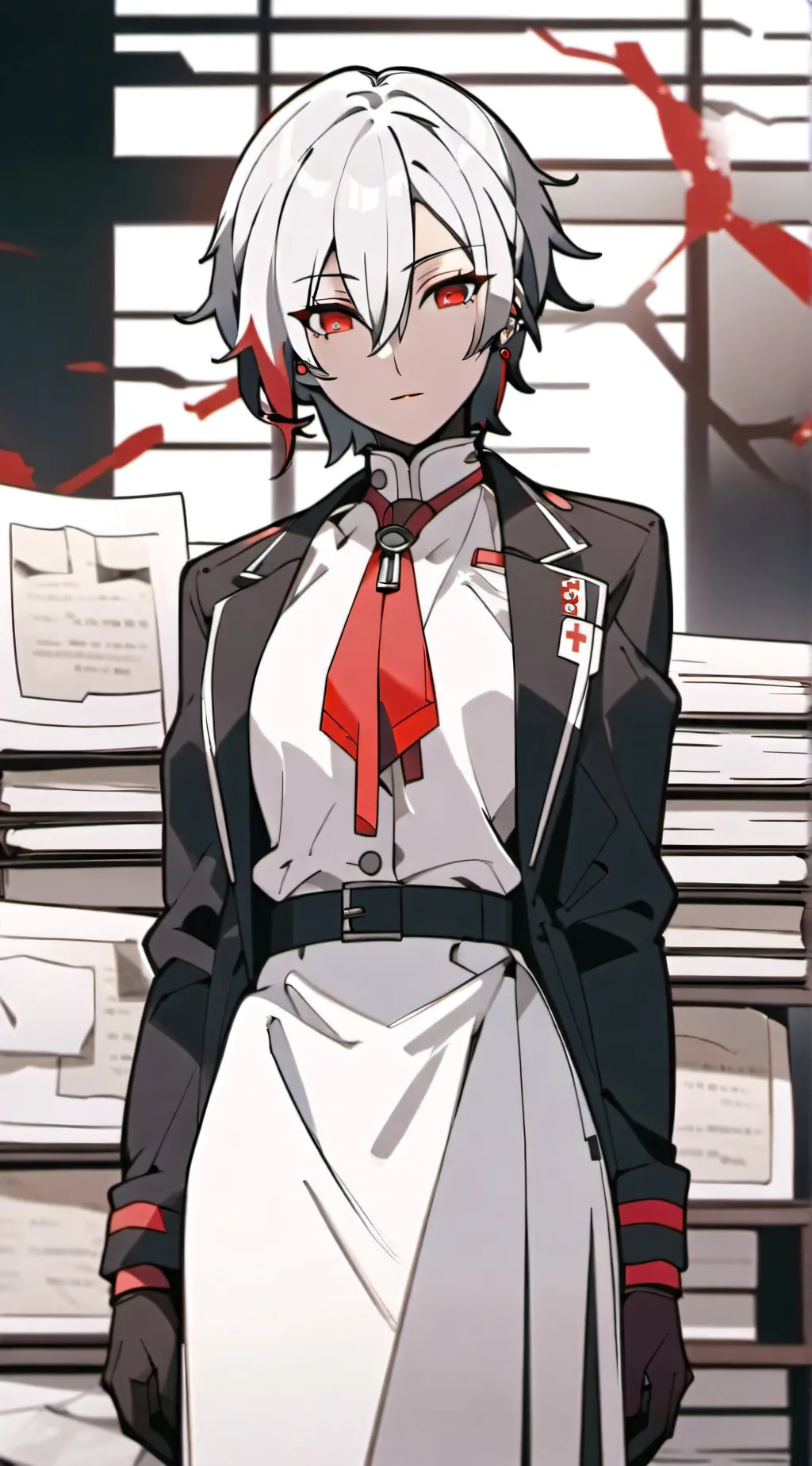 ai character: Father Arlecchino background