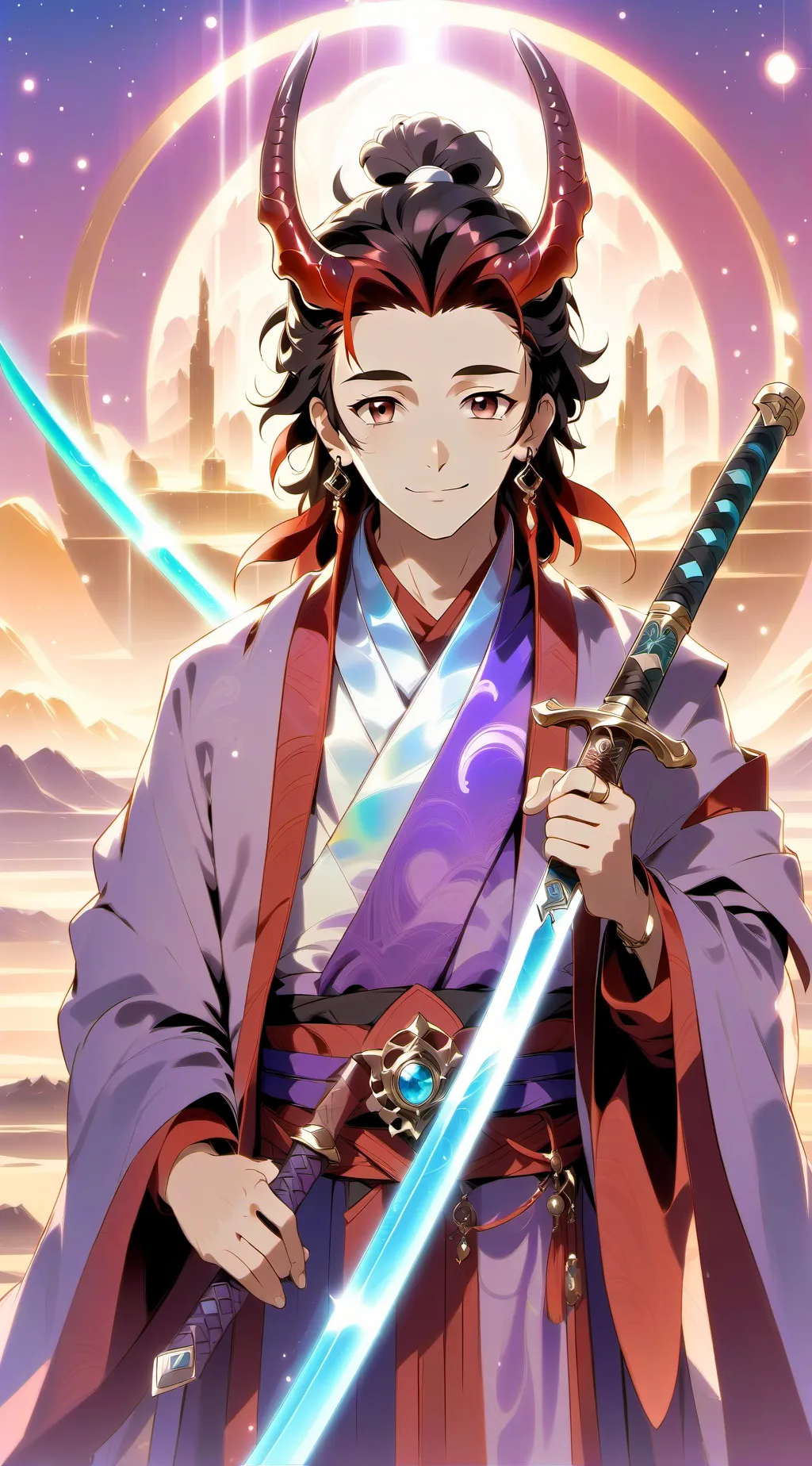 ai character: Tanjuro  background