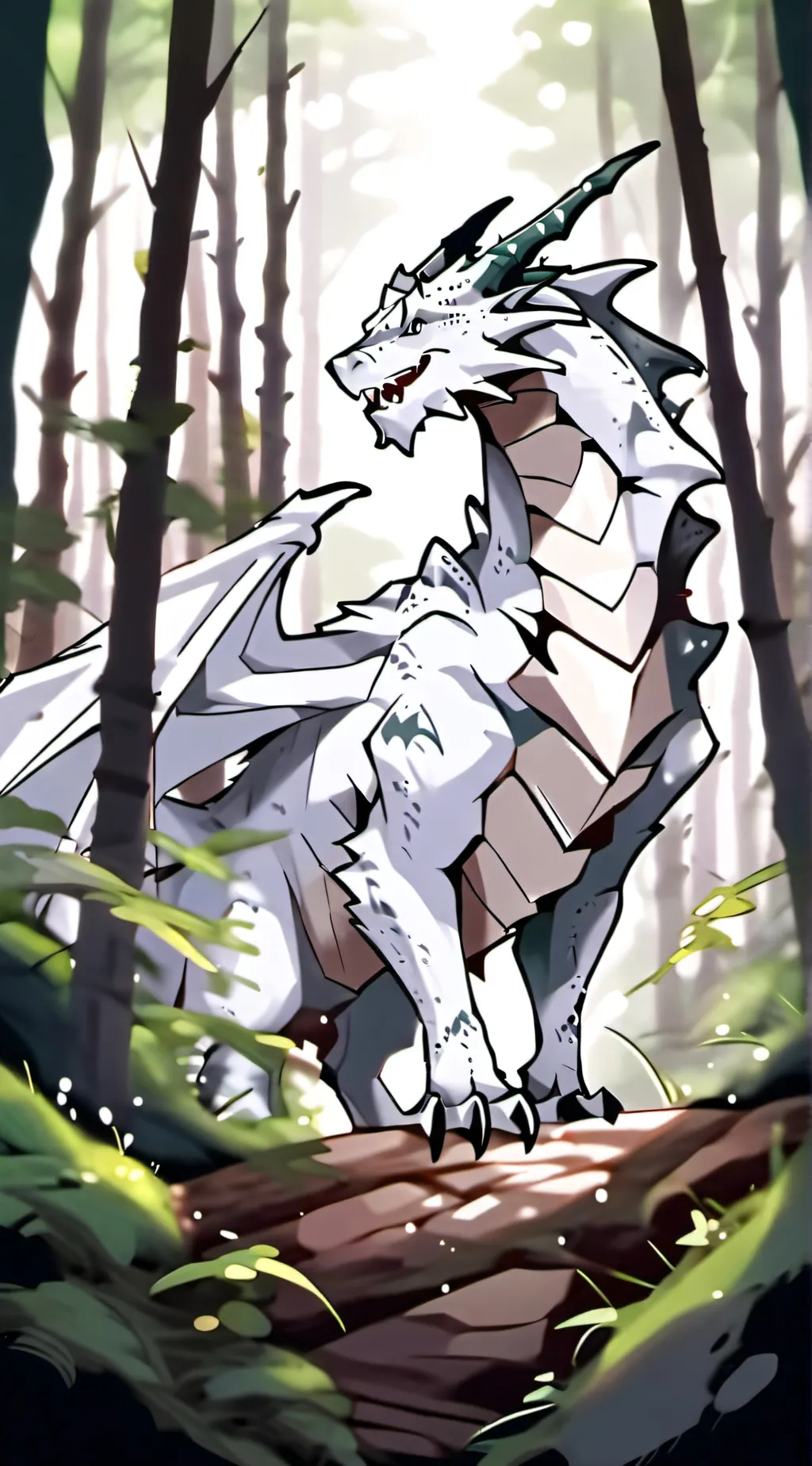 ai character: hvitur death (wof) background