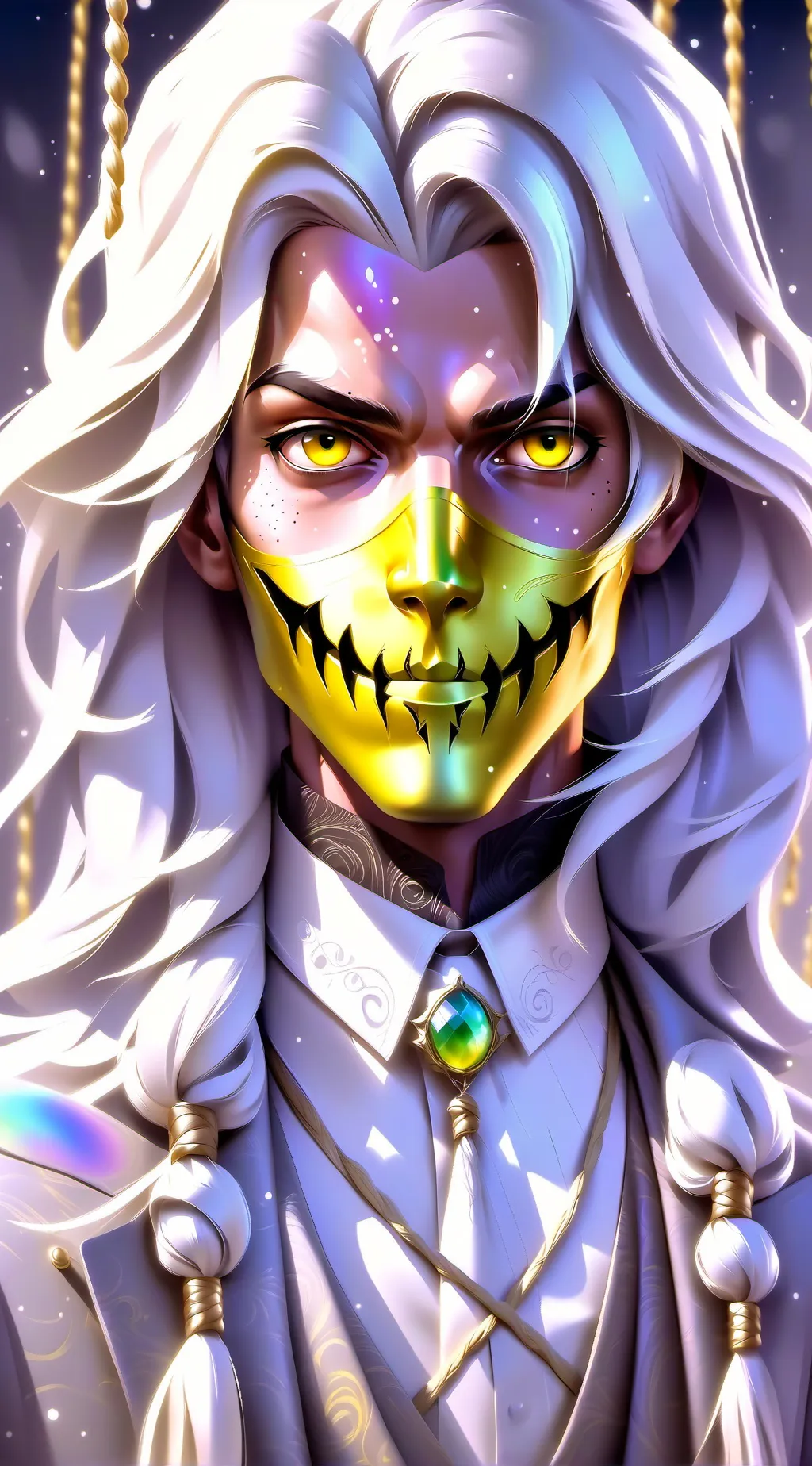 ai character: smile! background